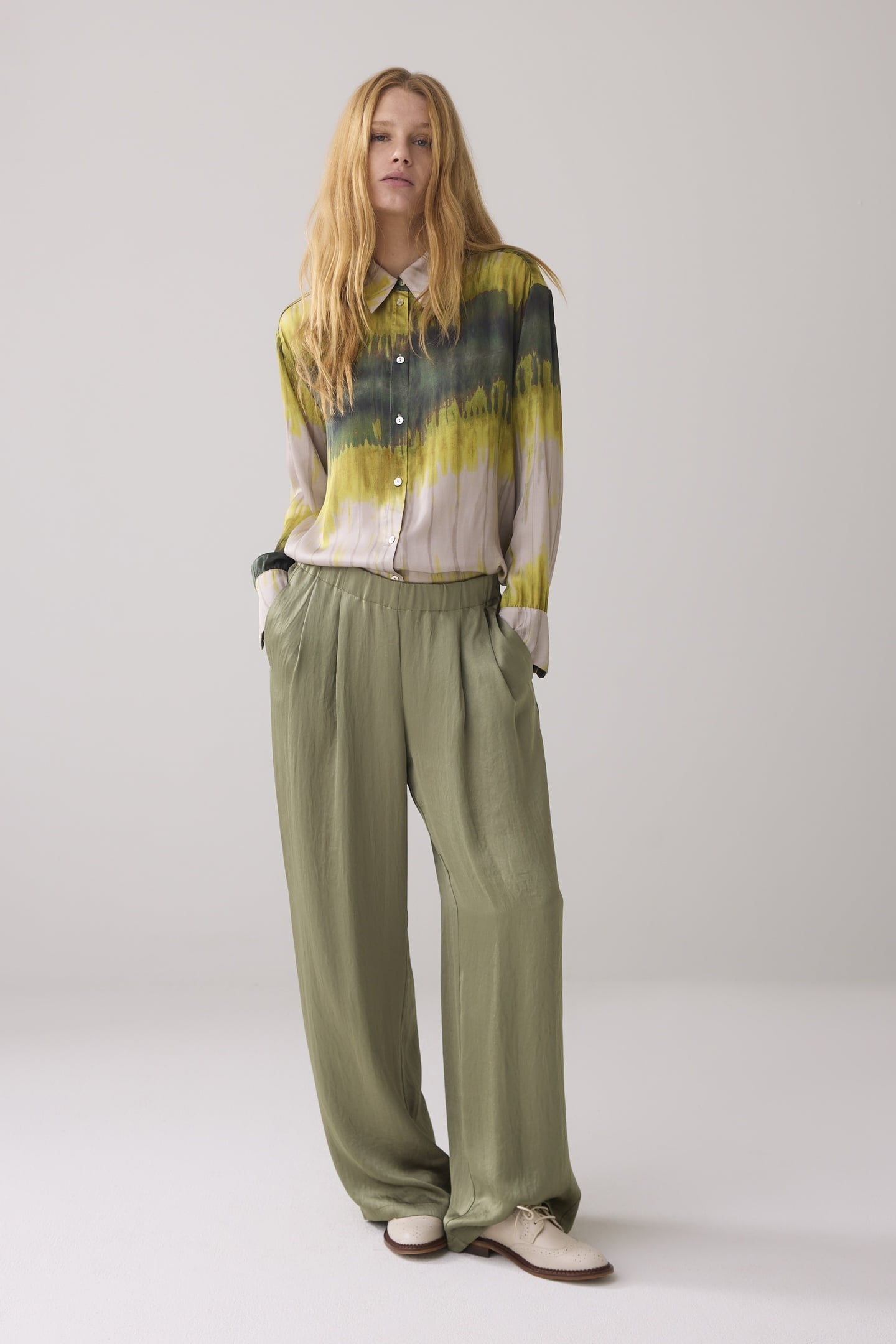 TROUSERS HEAVY SILKY TOUCH COMBAT GREEN 1