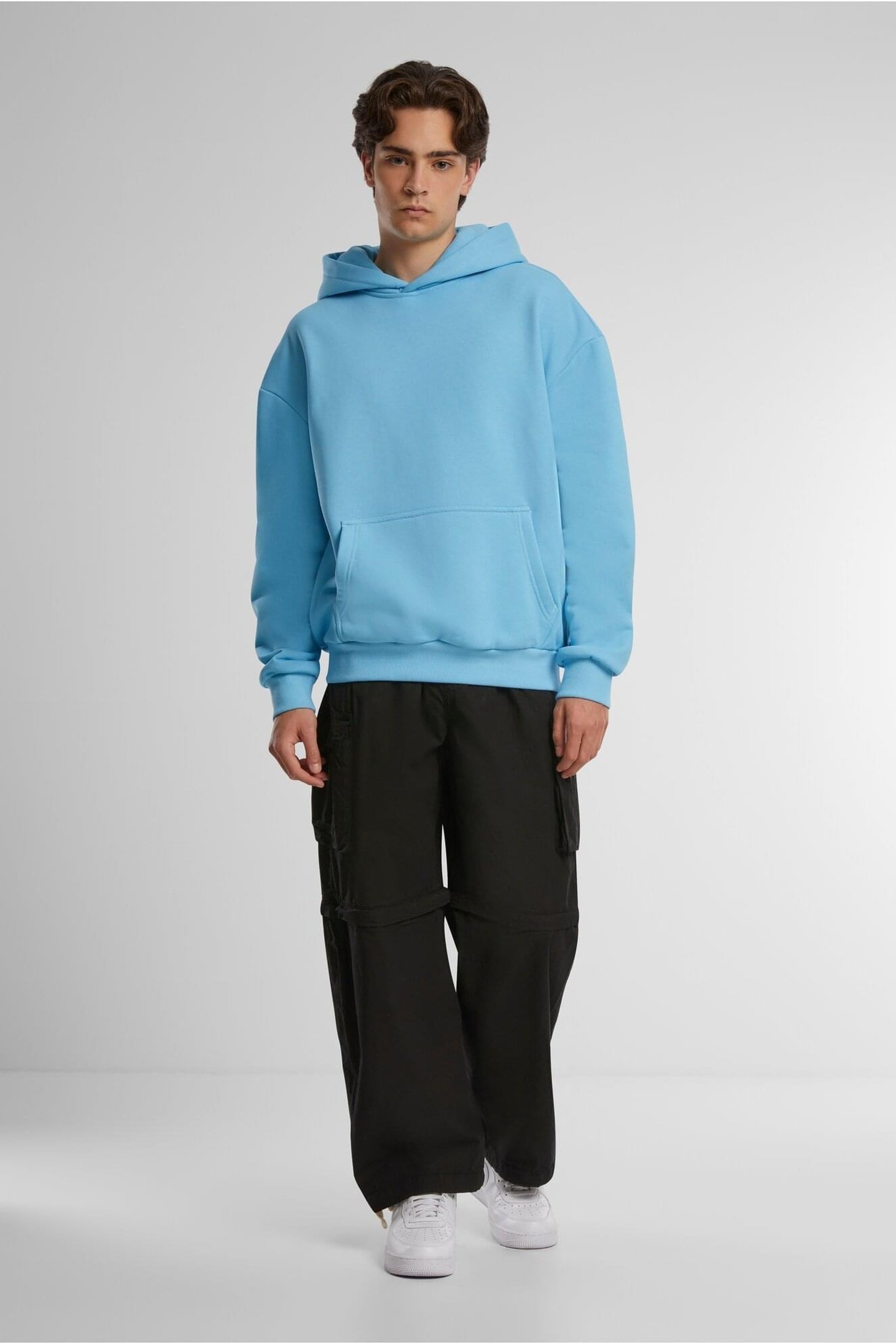 ULTRA HEAVY OVERSIZED HOODY BALTICBLUE 3