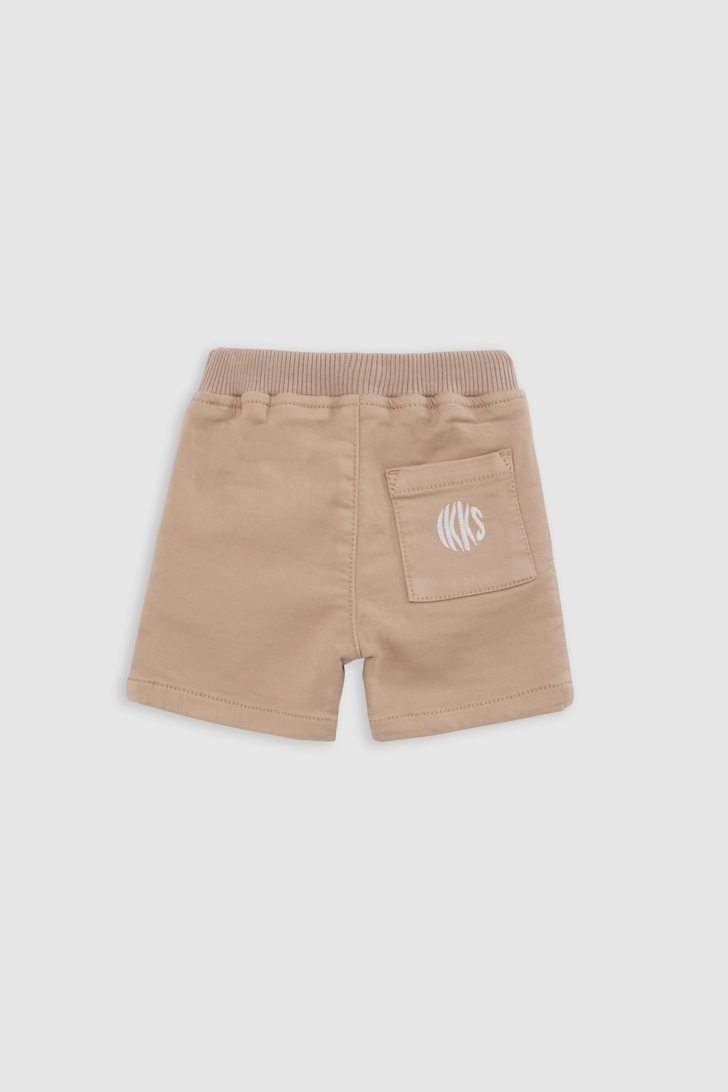 BEIGE DENIM BERMUDA SHORTS 2