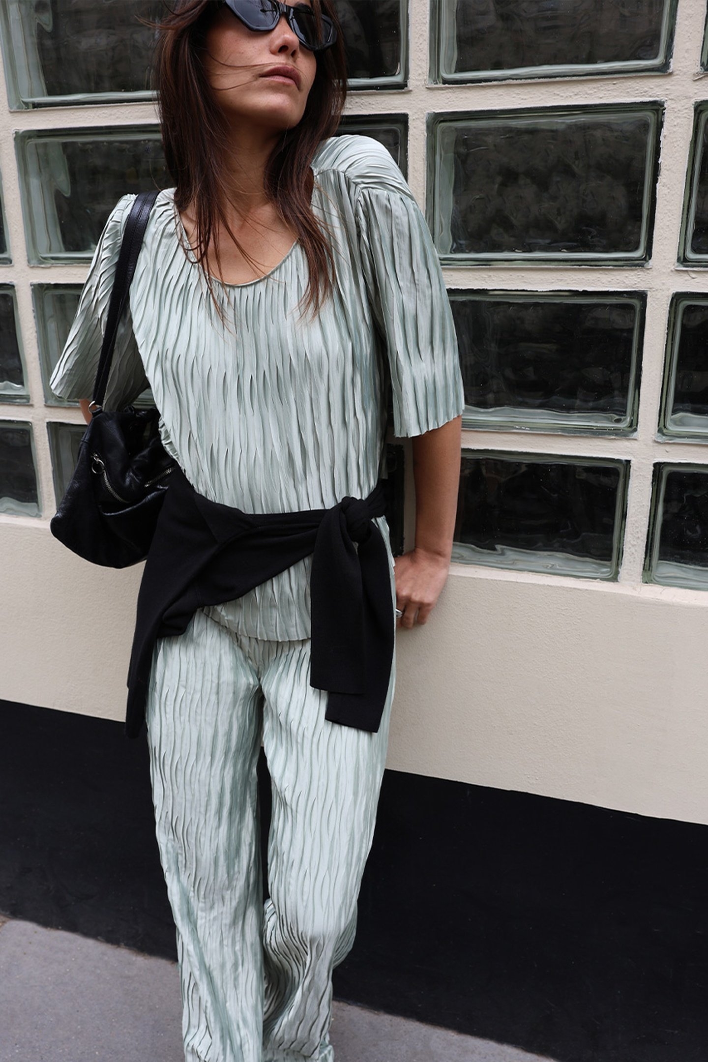 LILIUM PLISSÉ PANTS SOFT PISTACHIO 7