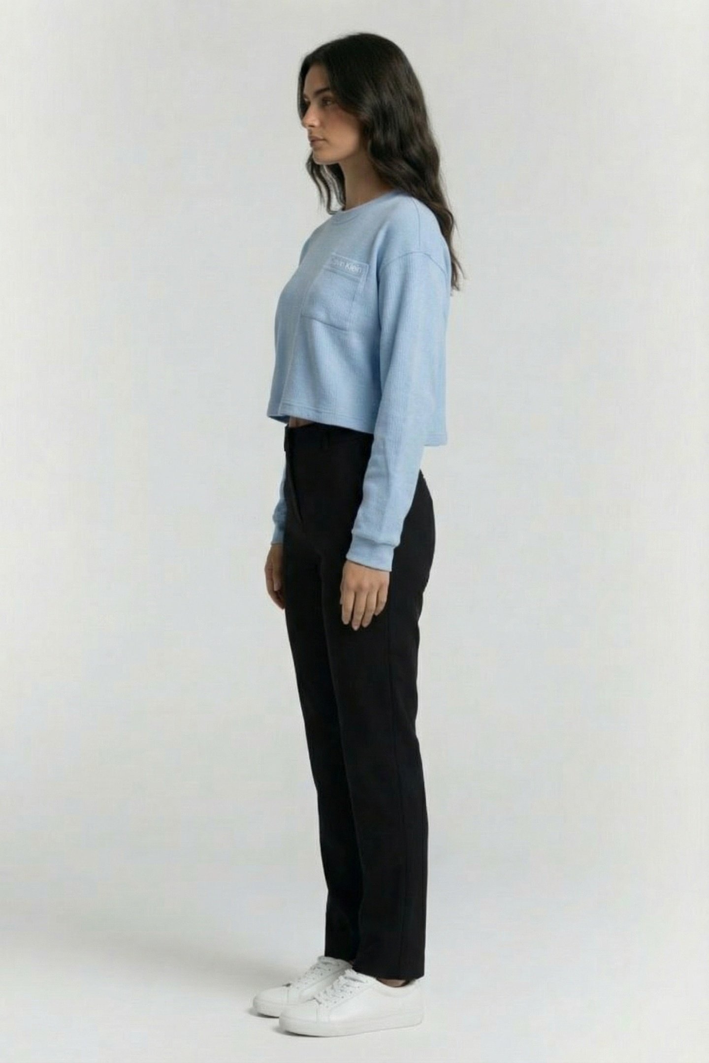 LOGO JERSEY LS CROP FROZEN FJORD 3