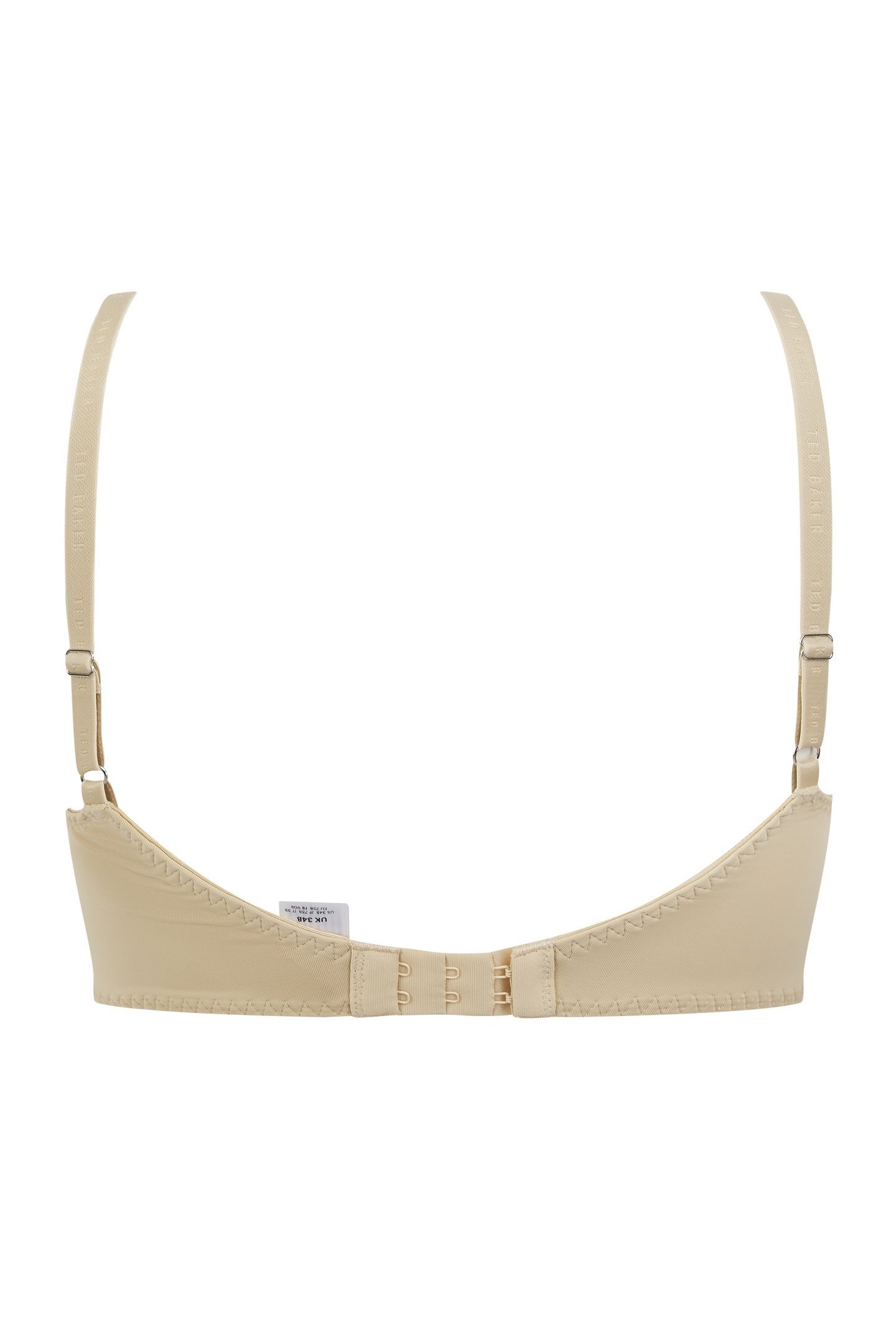 MARYAM 2 PK SOLID COLOR T-SHIRT BRAS JET BLACK/IRISH CREAM 5