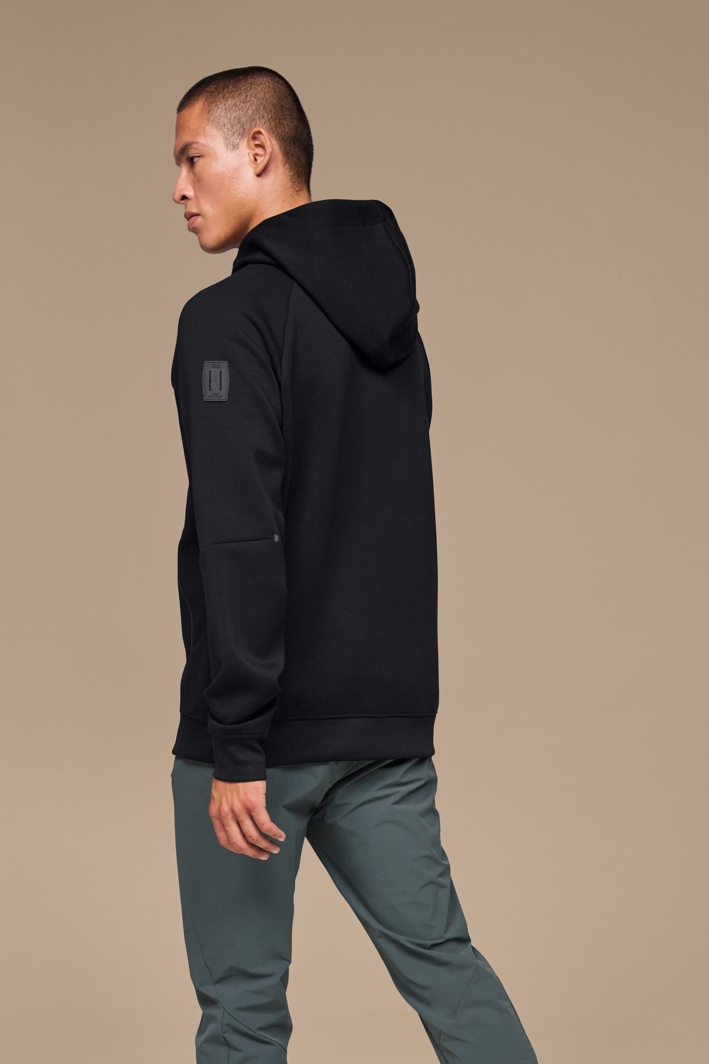 ZIPPED HOODIE 2 M BLACK 6