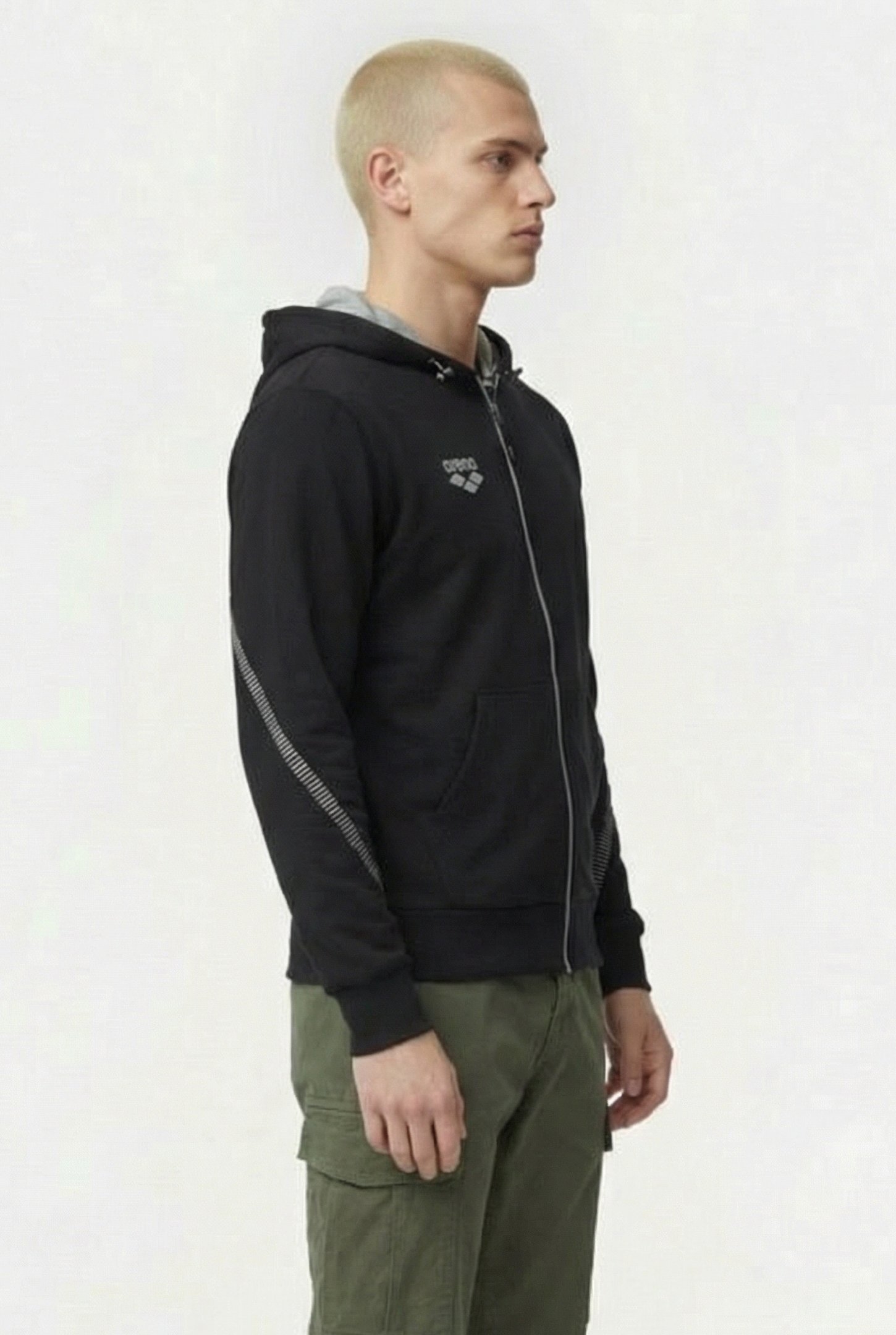 UNISEX TL HOODED JACKET BLACK 6