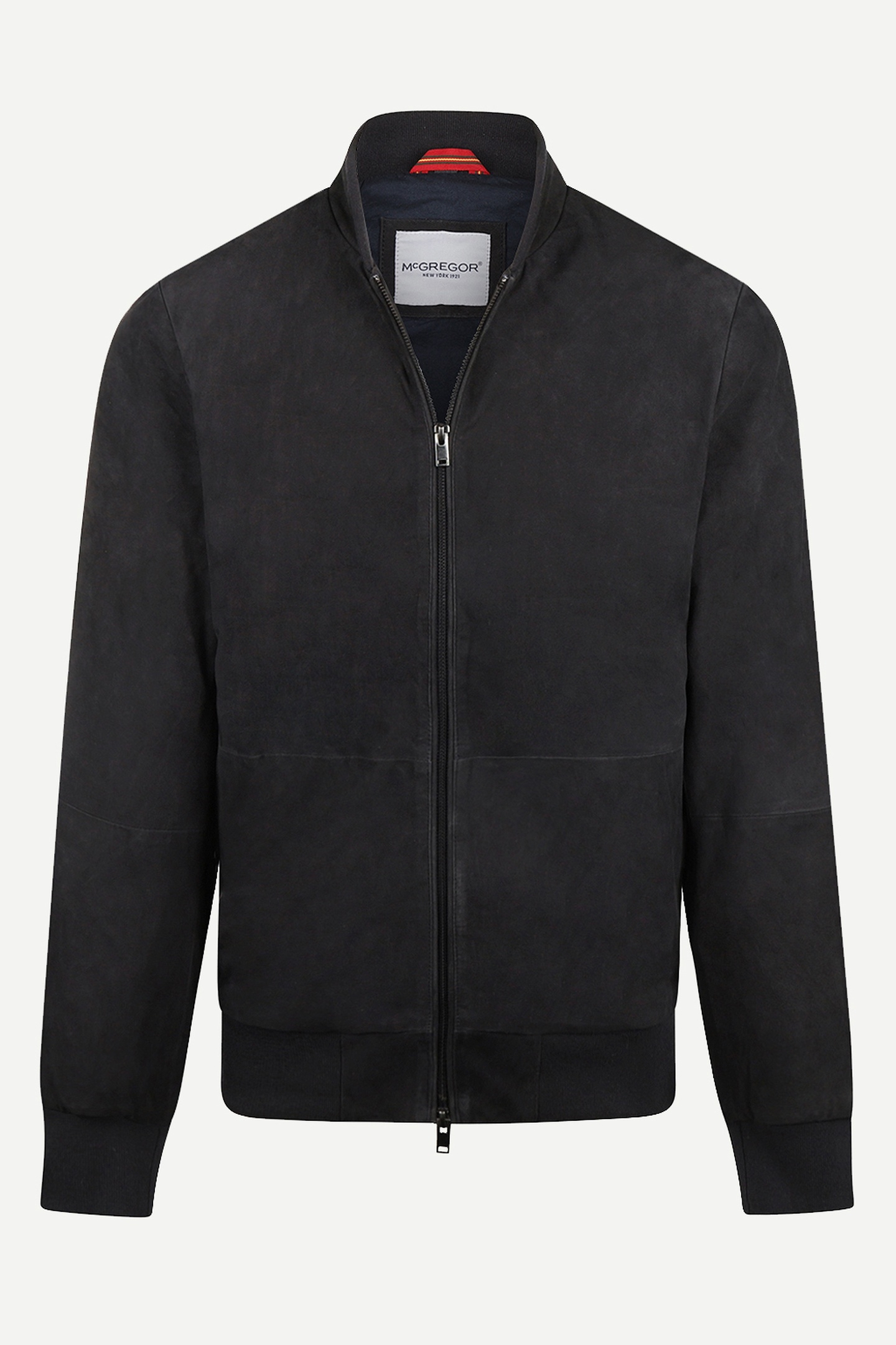 SUEDE BOMBER JACKET NAVY 2