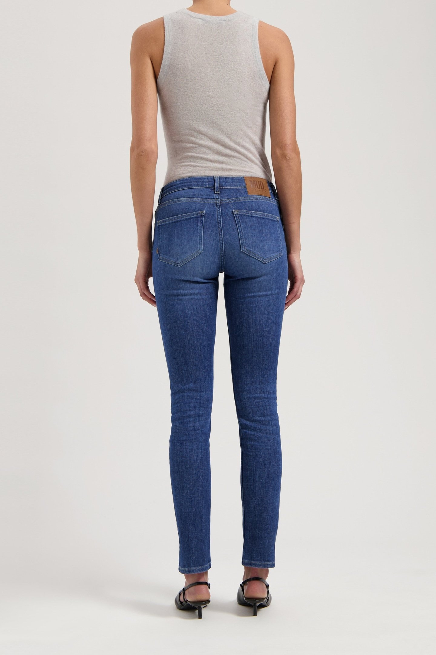 FAYE LOW SLIM STONE INDIGO 5