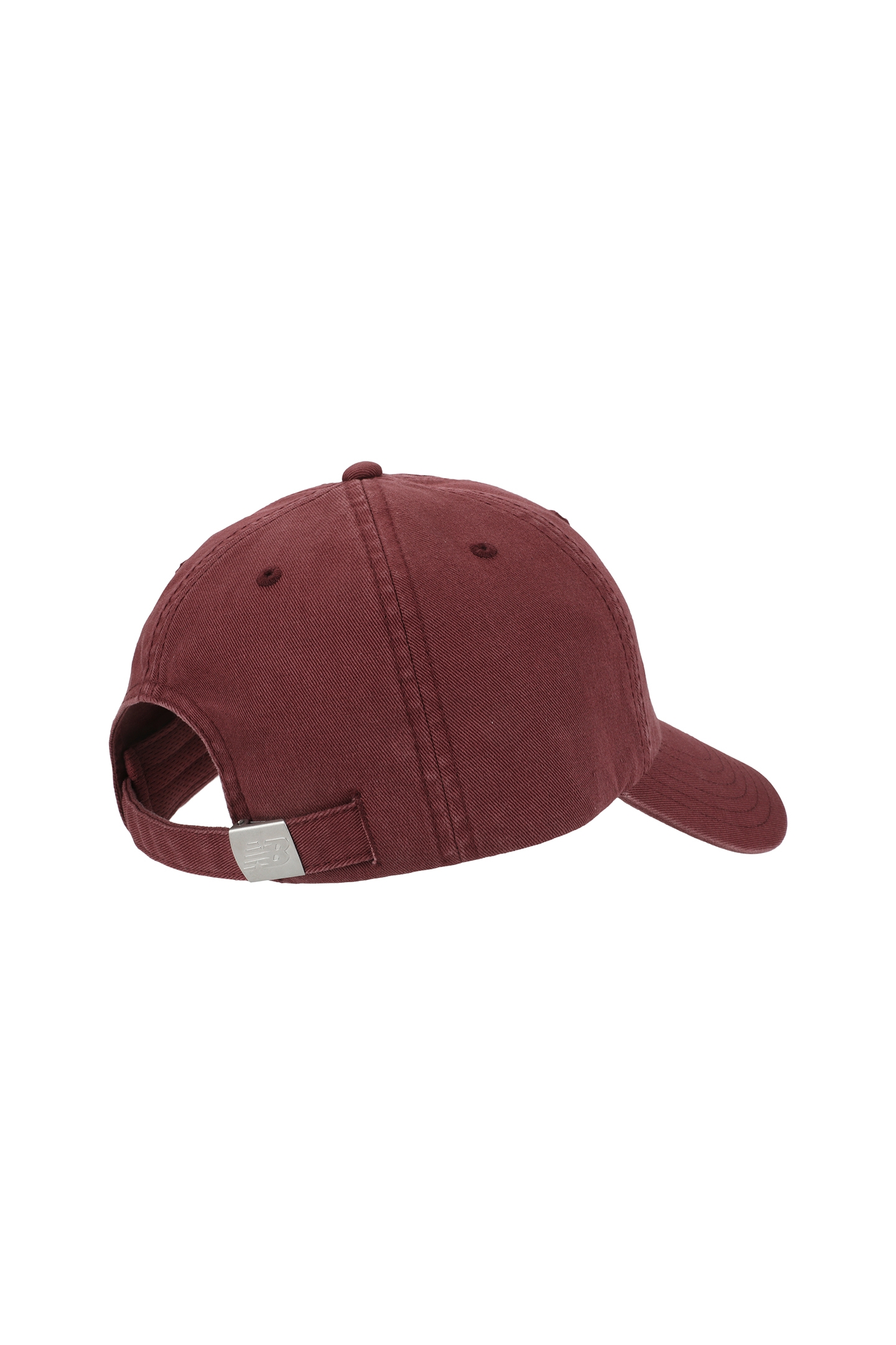 UNISEX 6 PANEL THE INTELLIGENT CHOICE WASHED BURGUNDY 2