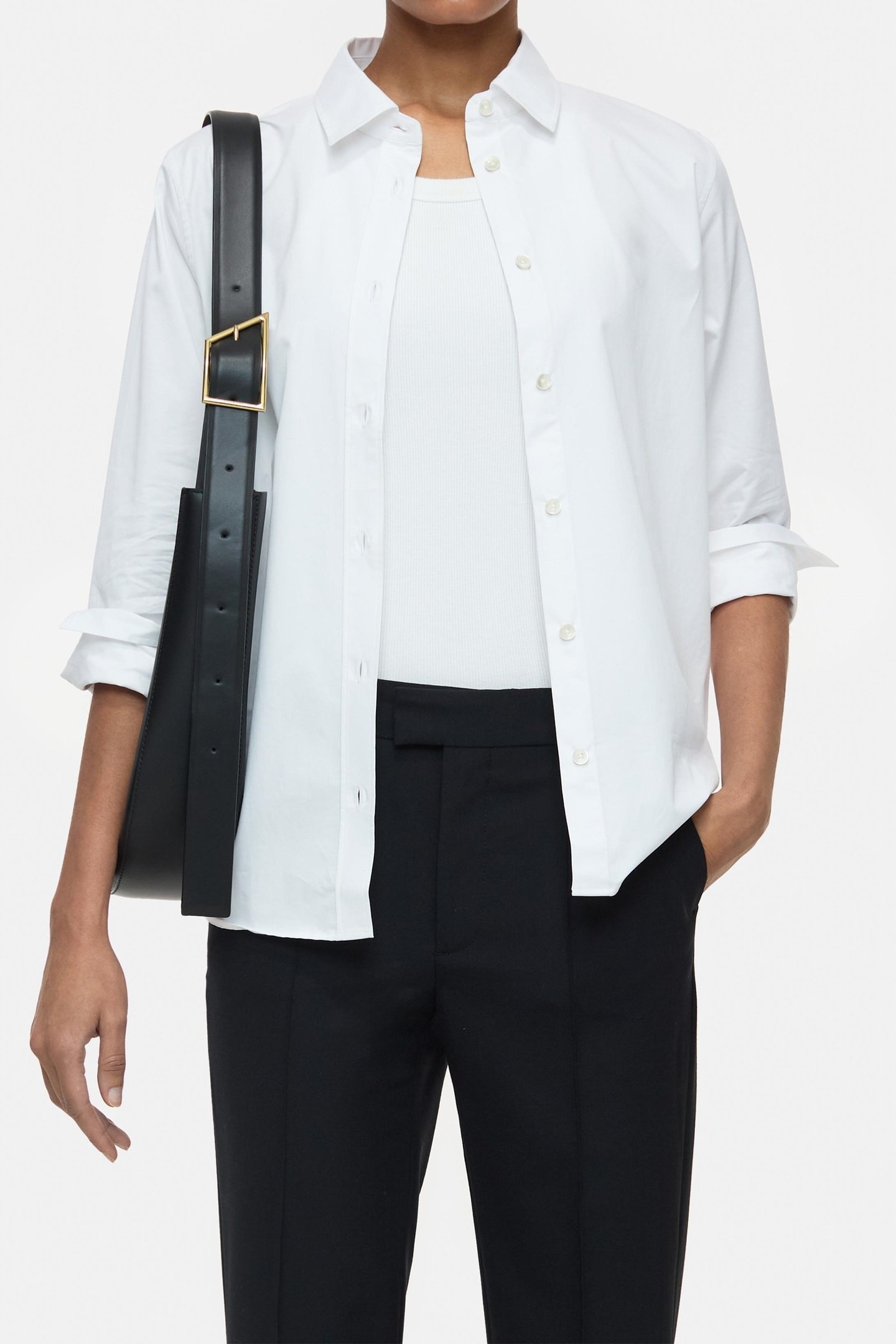 LONG SLEEVE SHIRT SHIRTS & BLOUSES WHITE 7