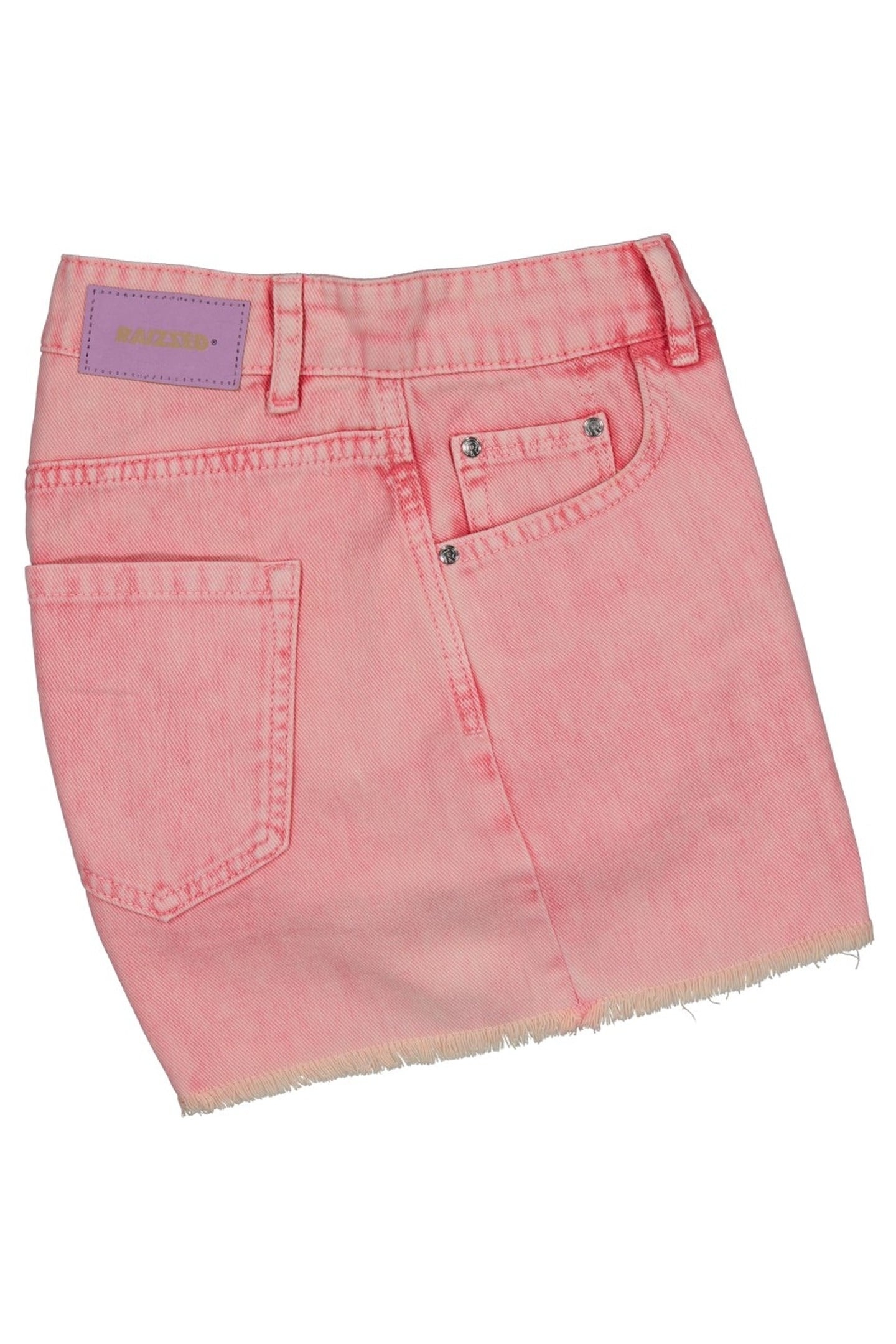 SEA COLOR SHORT JEANS VINTAGE PINK 4