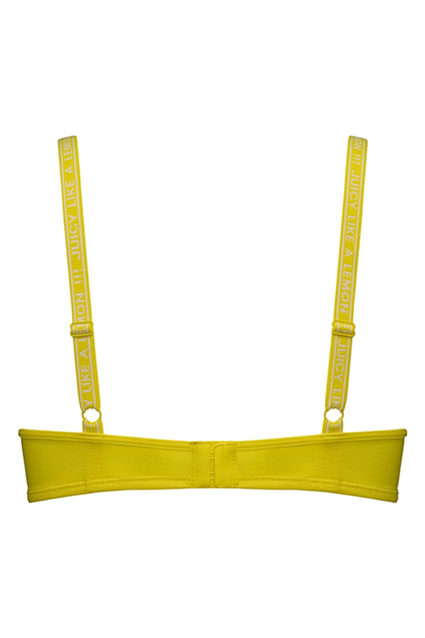 SPACE ODYSSEY CITRUS YELLOW LACE BALCONY BRA 4