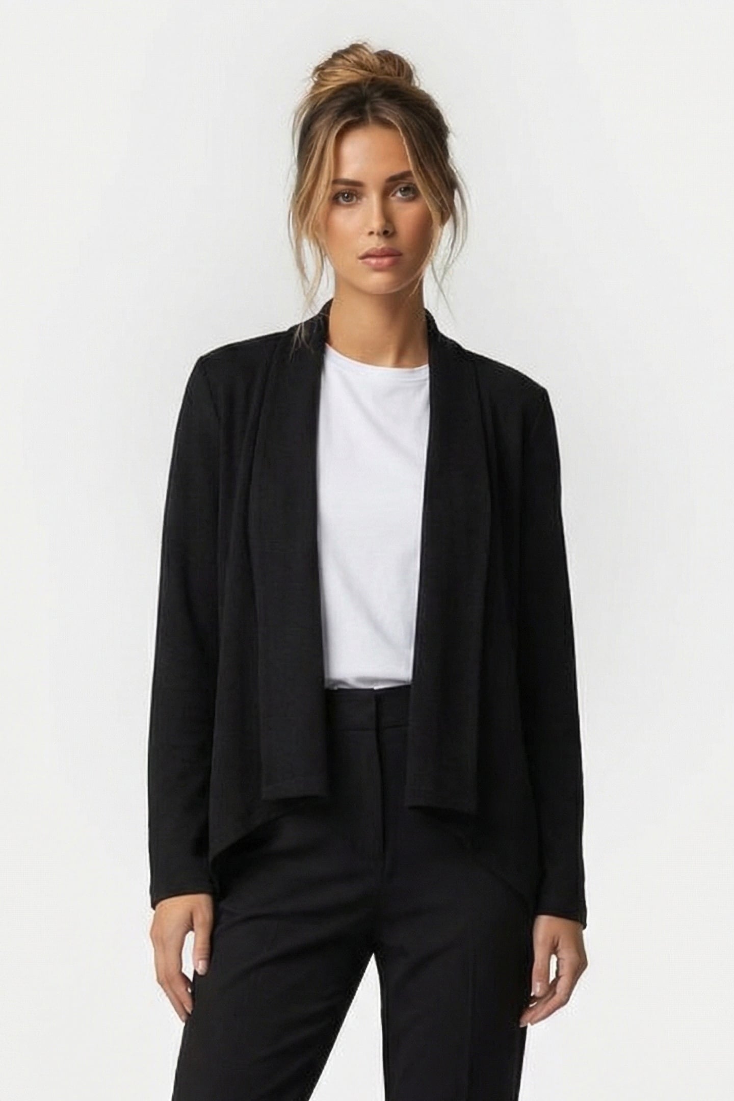 SUSTAINABLE JOSIE DRAPE FT JCT BLACK 1