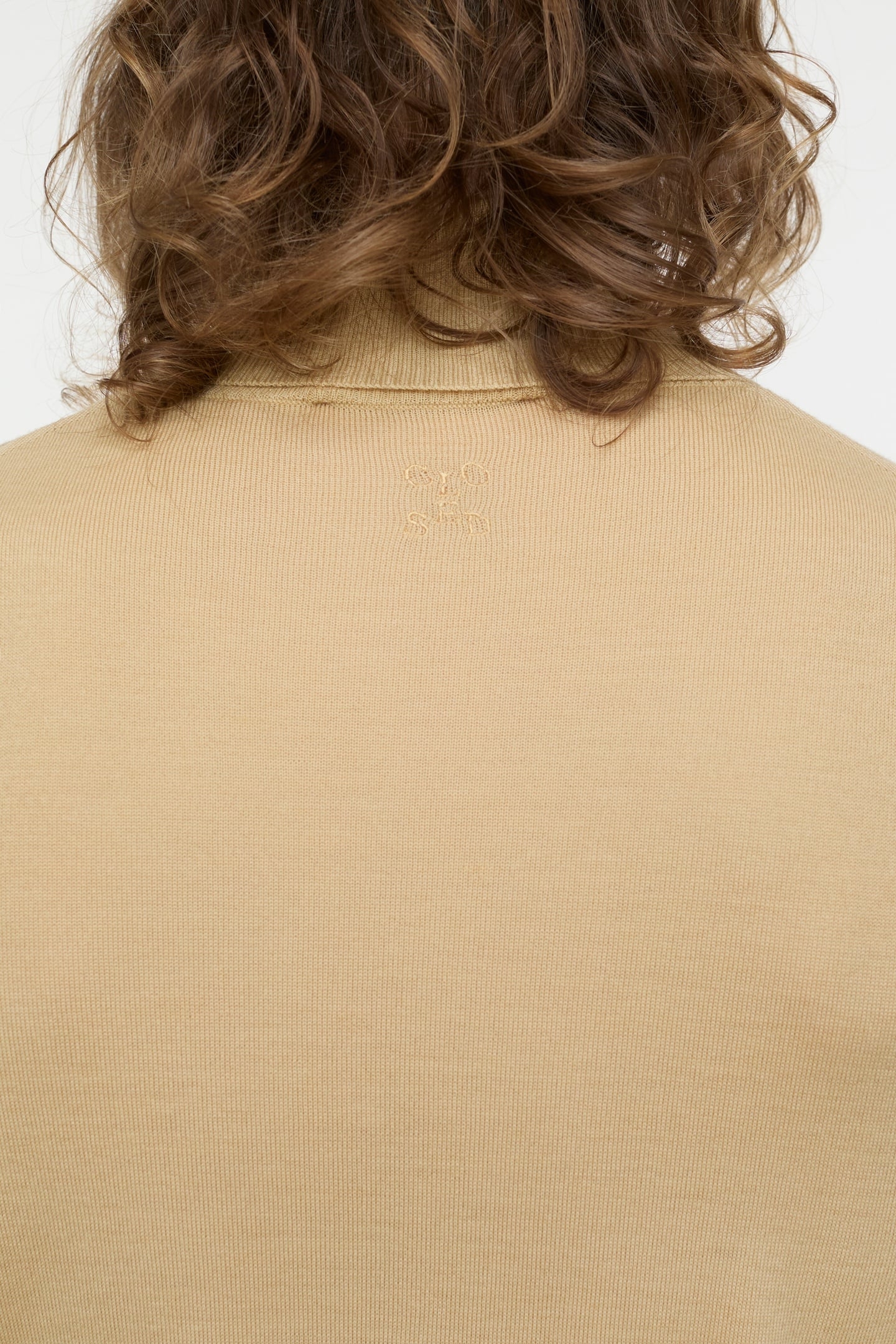 TURTLE-NECK JUMPER KNITS PEANUTBUTTER 3