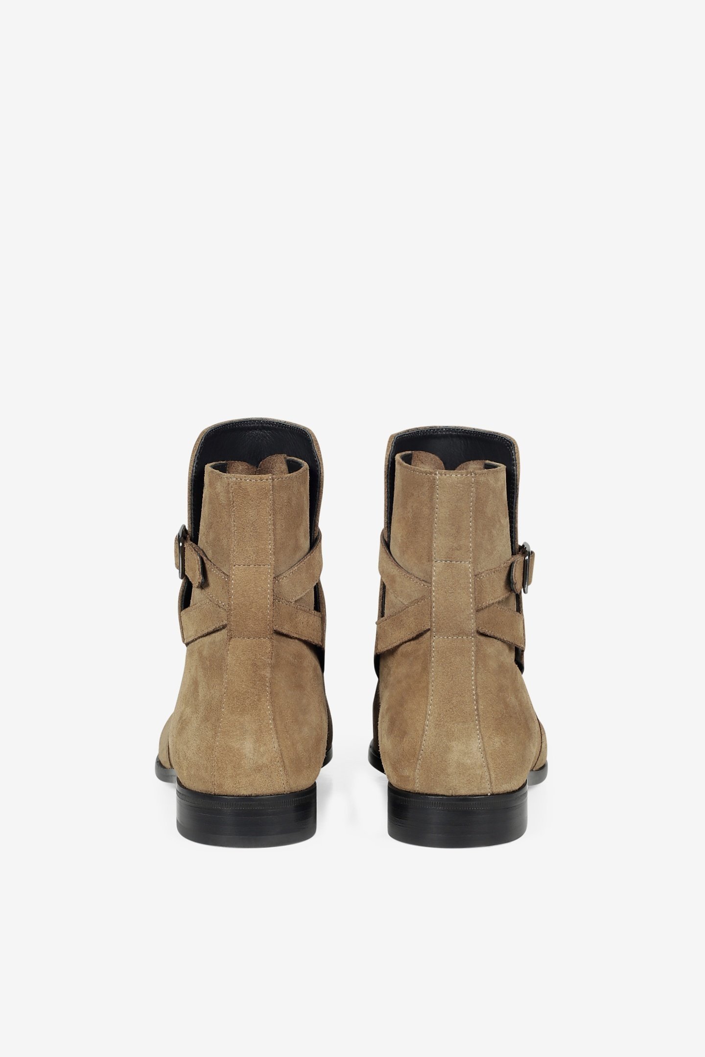 JOHD SUEDE LOW BOOTS BEIGE 5