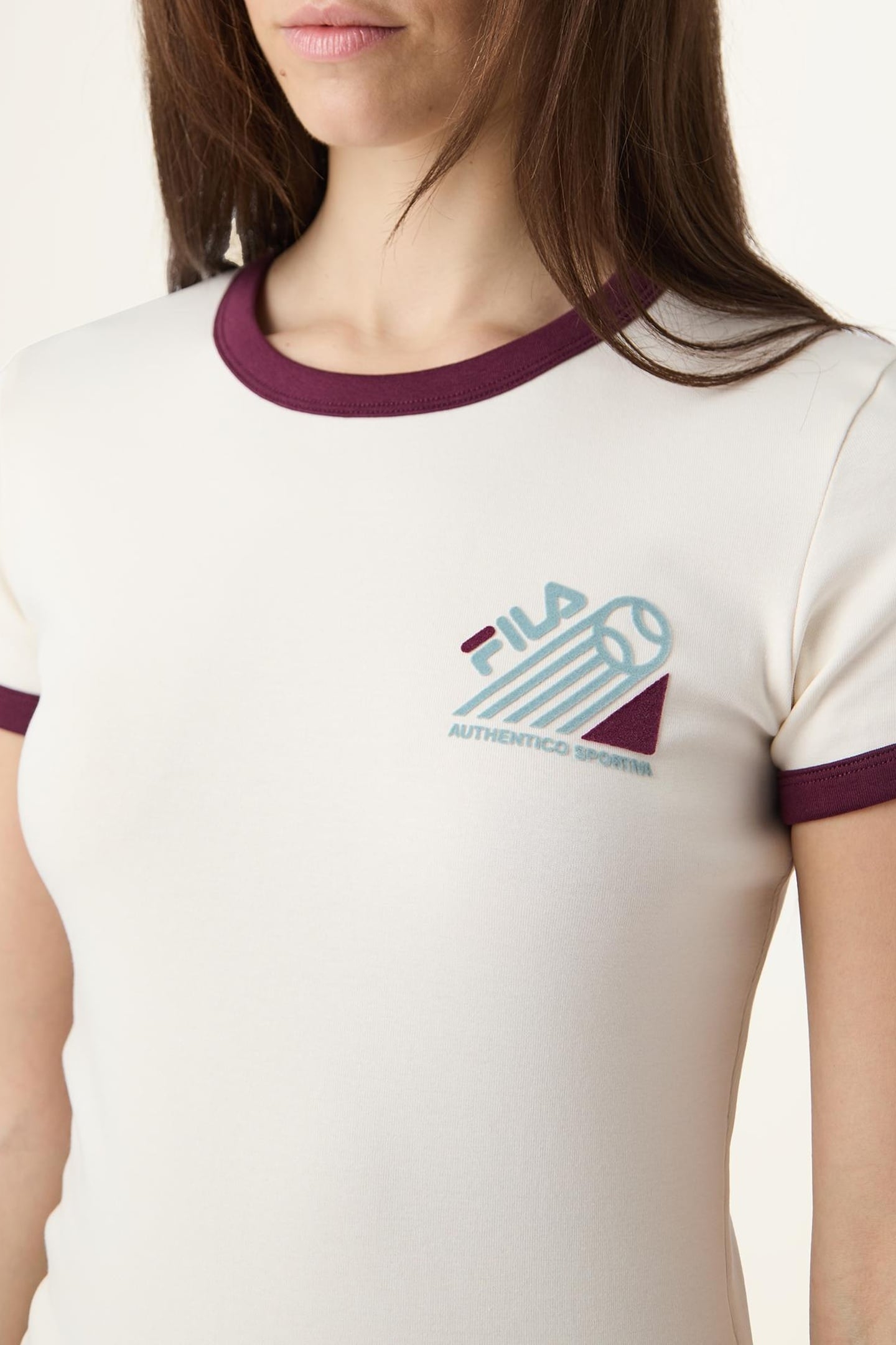 BELLANO SLIM RINGER T-SHIRT EGRET 6