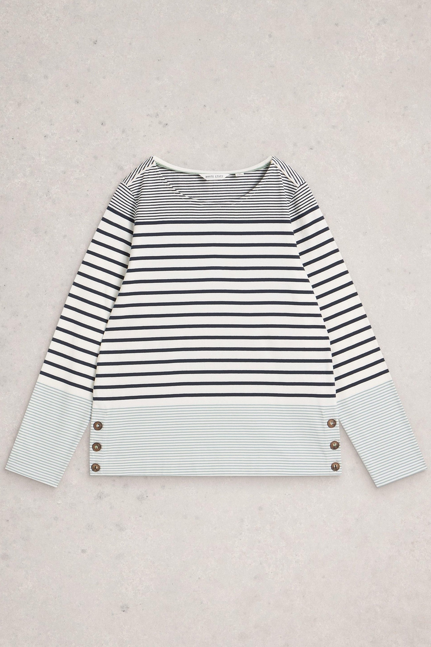 WILLOW LS TOP WHITE MULTI 3