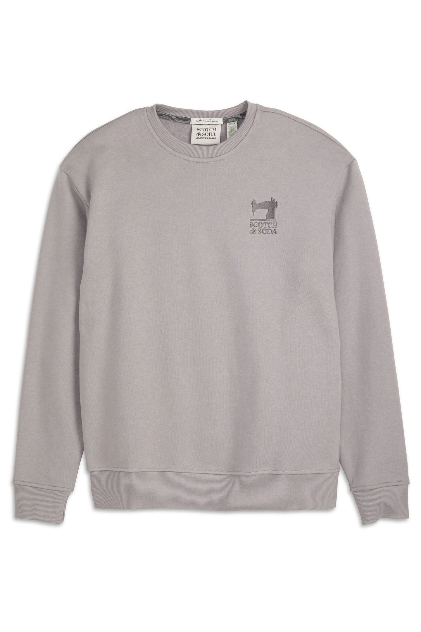 GRAPHIC CREW GREY/PURPLE 1