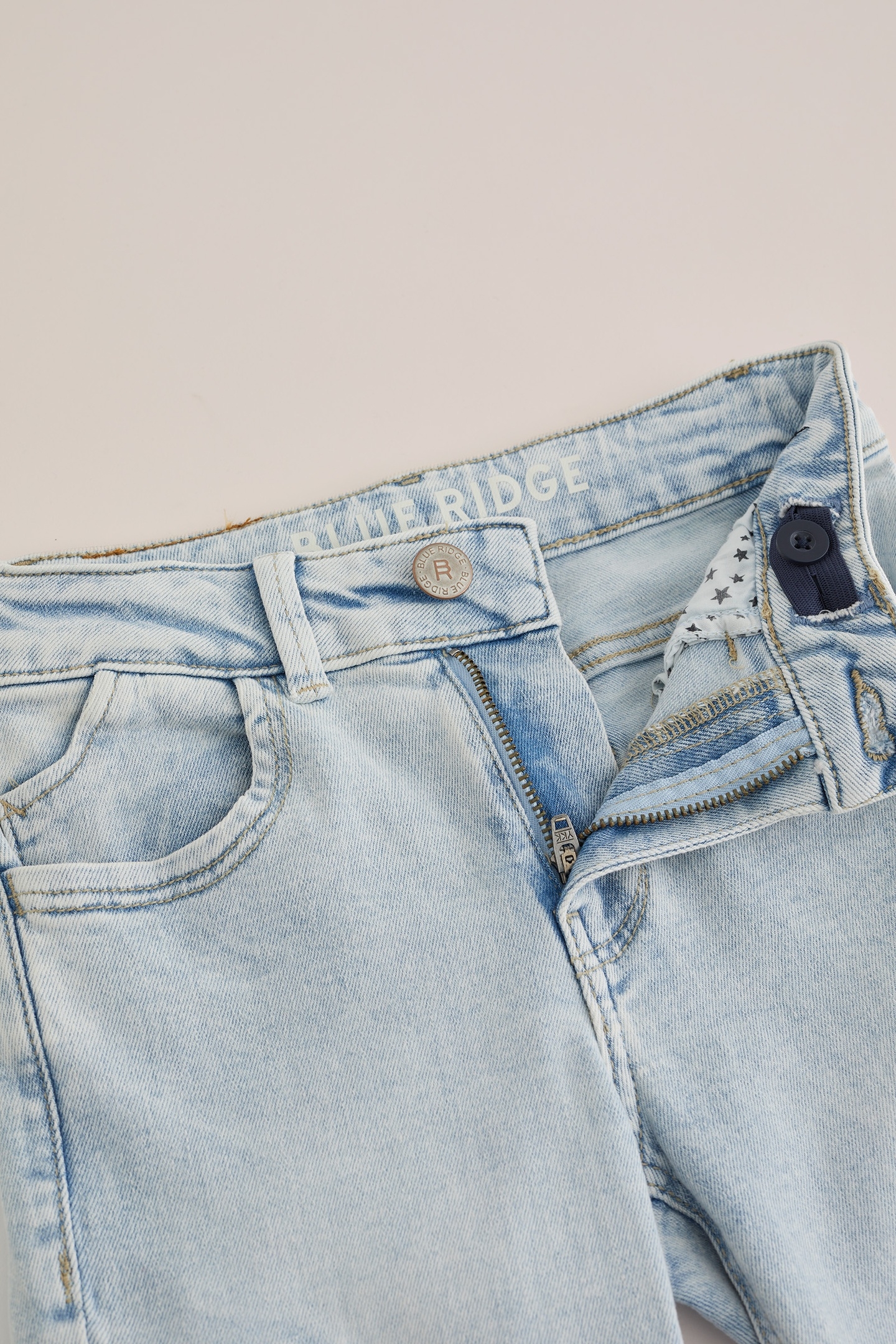 5-POCKET MID WAIST LIGHT BLUE 6