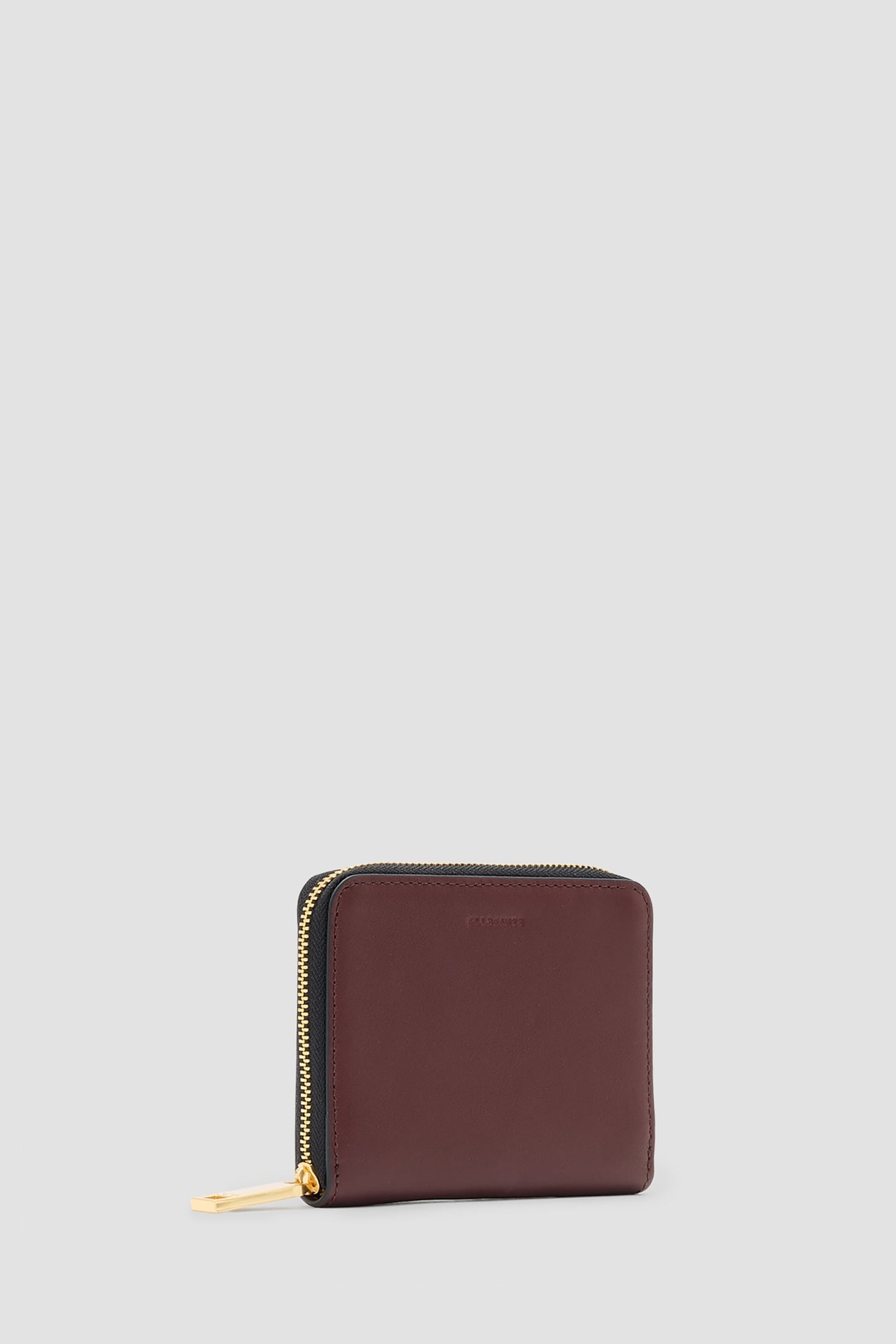 LENA HEX ZIP WALLET DARK RED 2