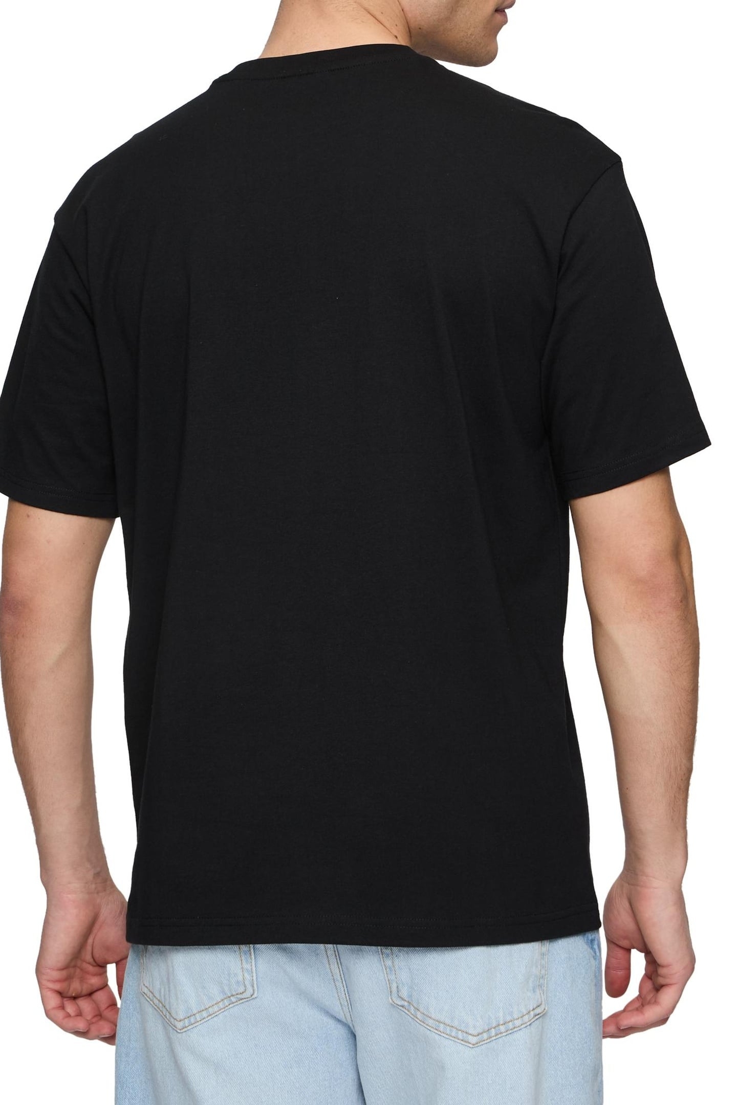 LENS LOOSE TEE BLACK 2