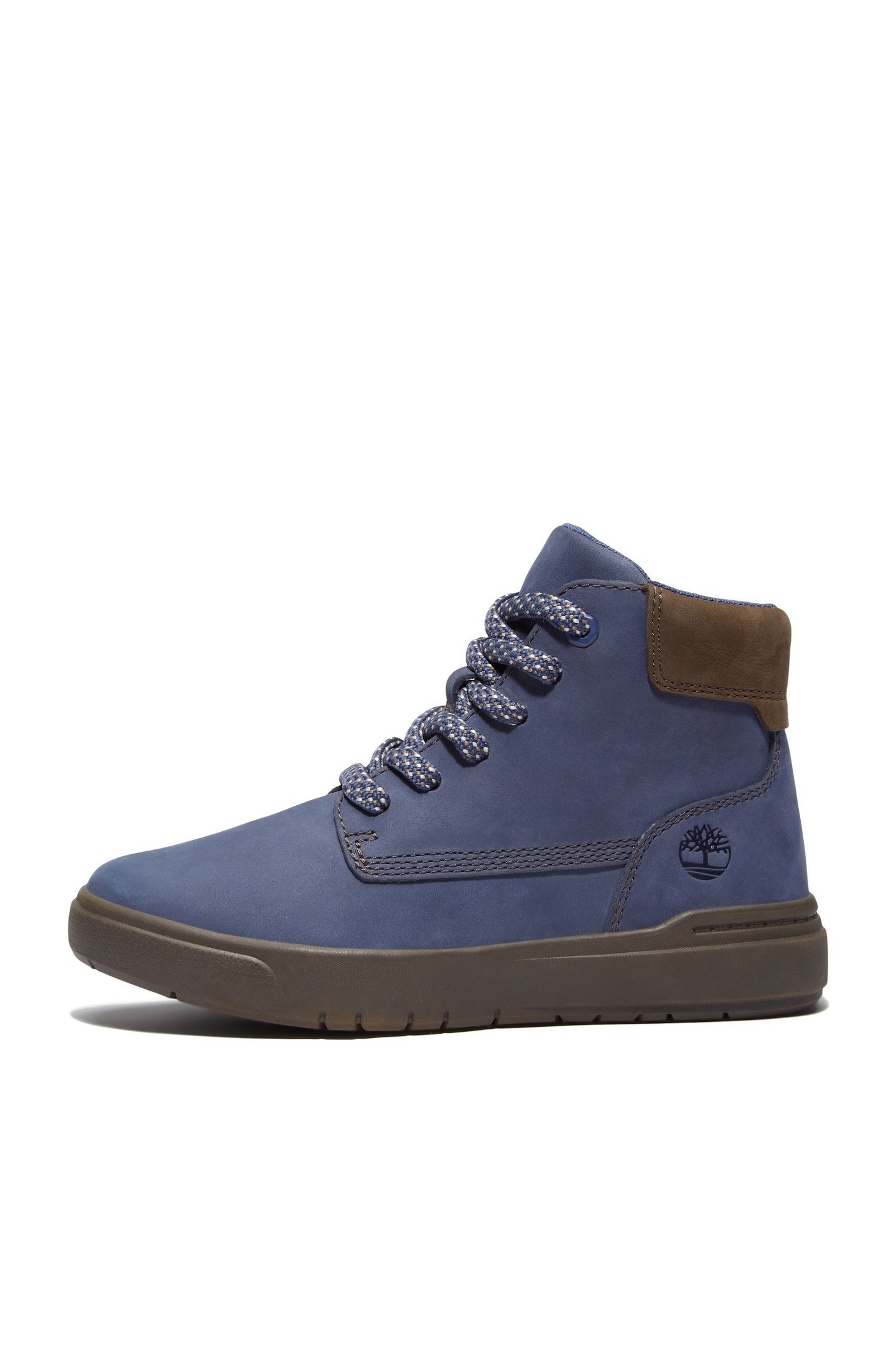 UNISEX SENECA BAY MID LACE UP WITH ZIP SNEAKER DARK BLUE NUB 3