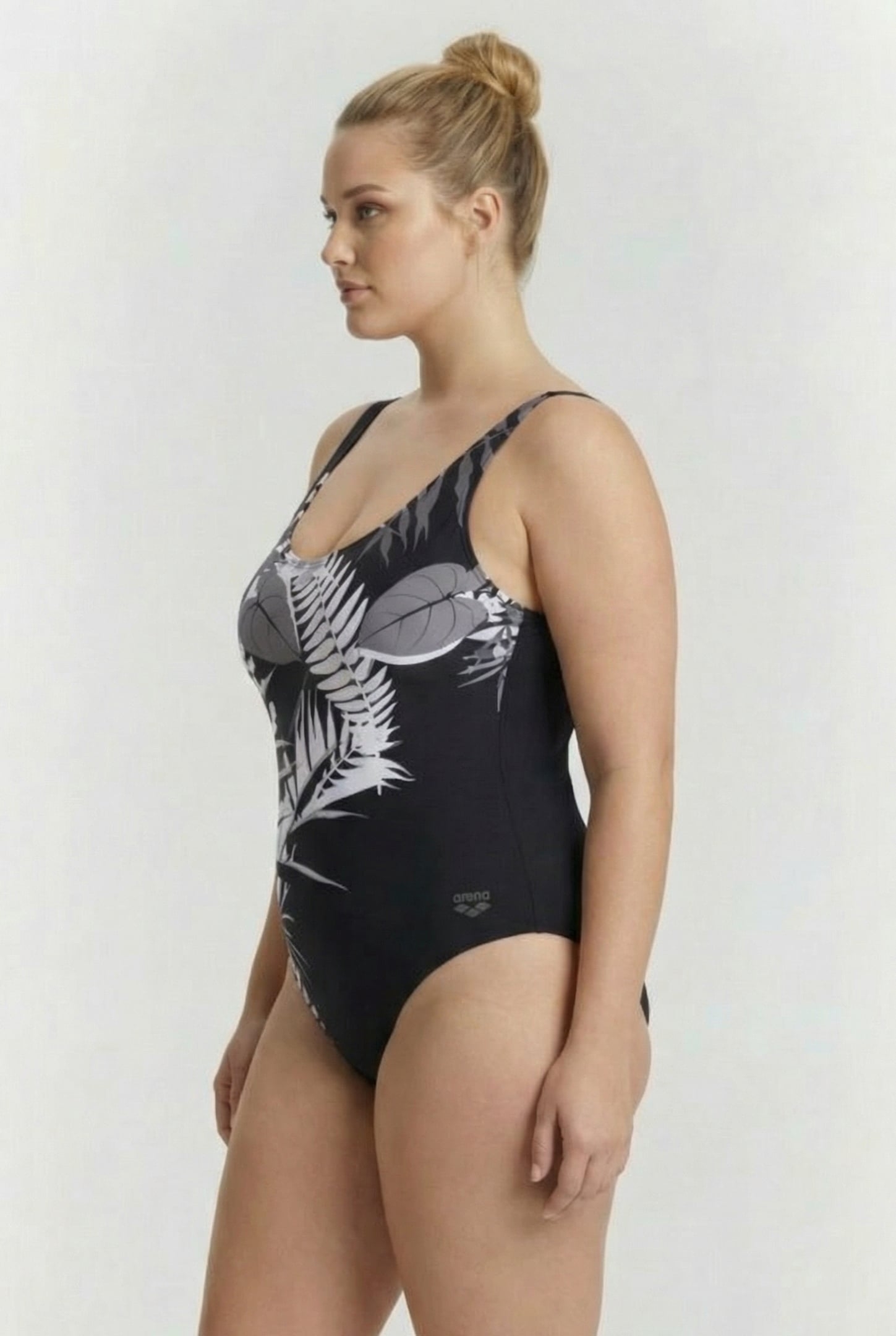 WOMEN'S BODYLIFT SWIMSUIT LUCY LIGHCROSS BLACK MULTI BLACK 3