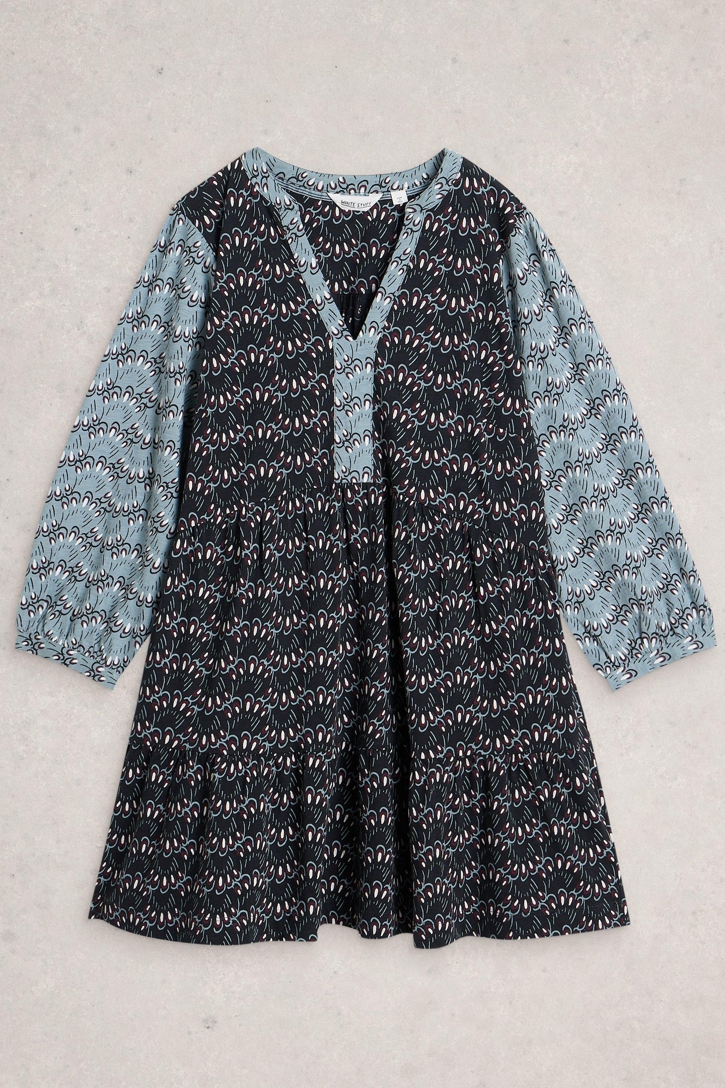 MARTA TUNIC BLUE PRINT 4