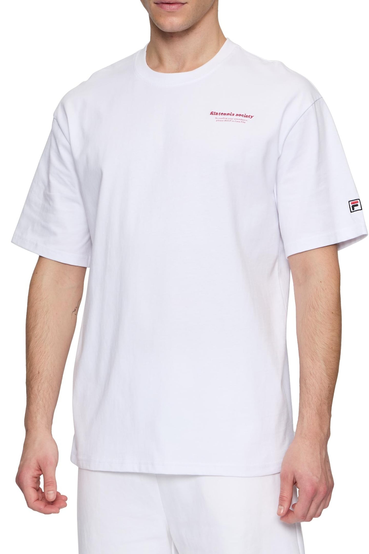 LANGEWEG LOOSE TEE BRIGHT WHITE 1