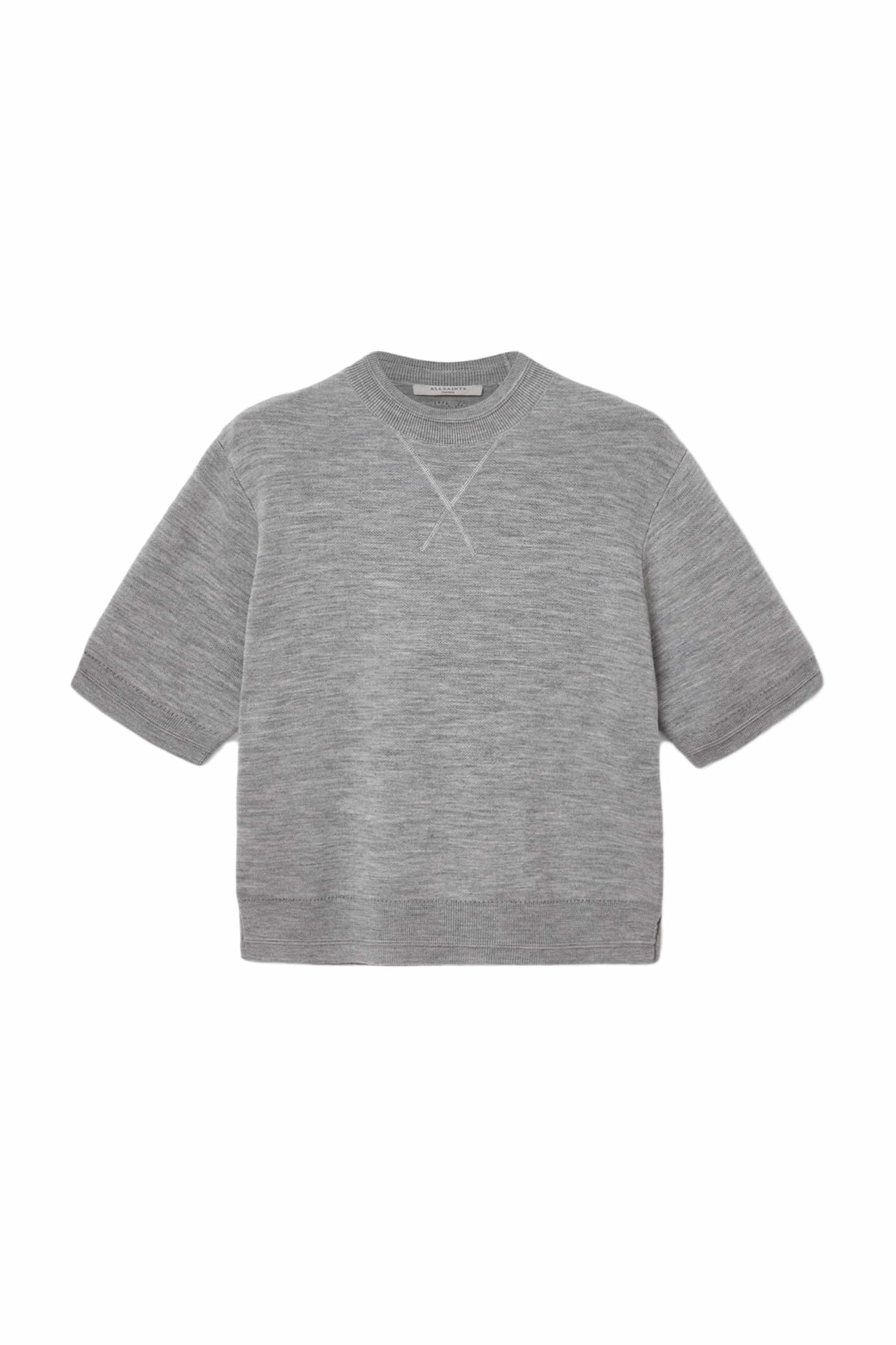 NIKA TEE GREY MARL 1