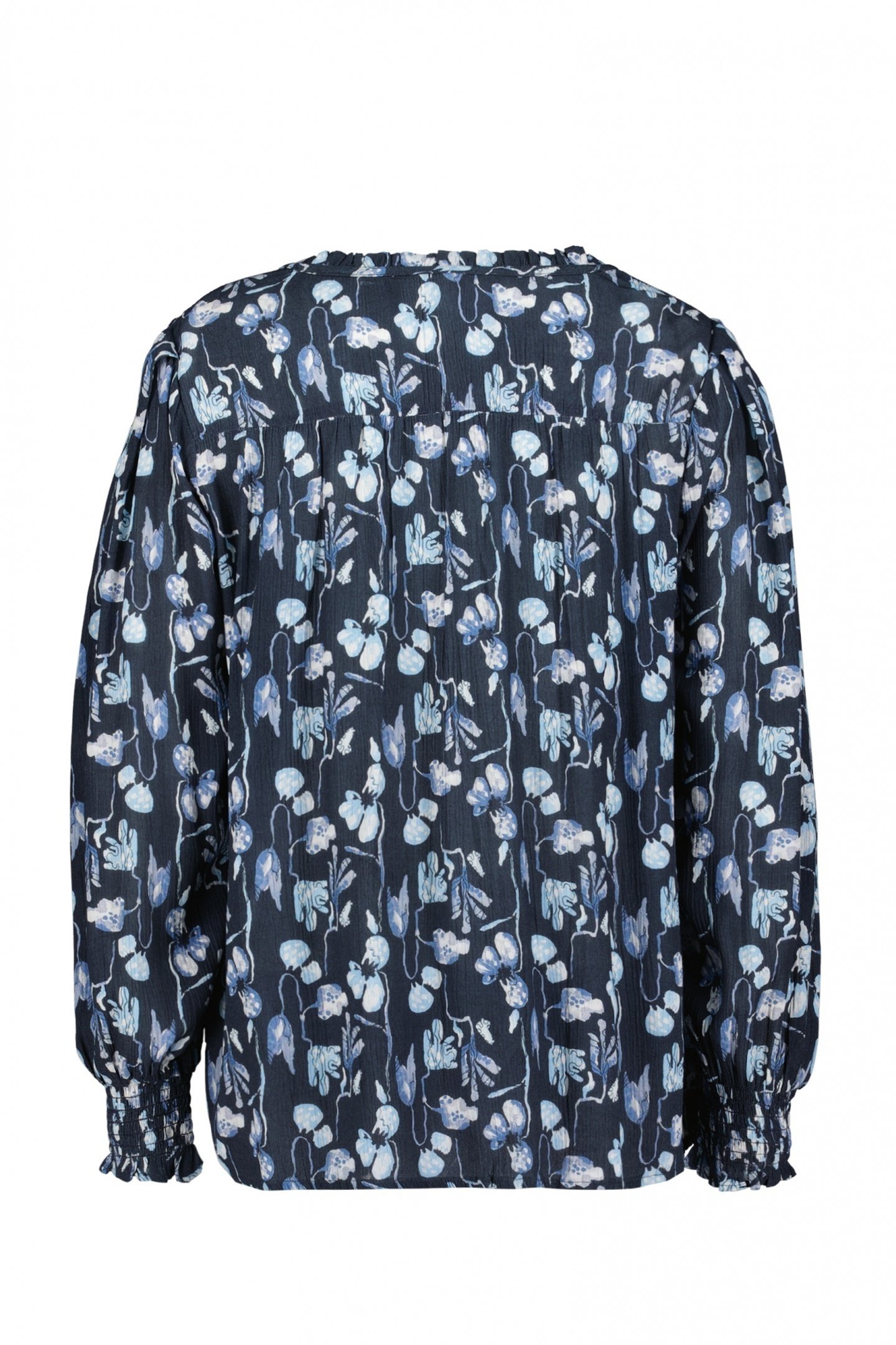 BLOUSE VIENNA DARKBLUE AMBIANCE XS PRINT 4