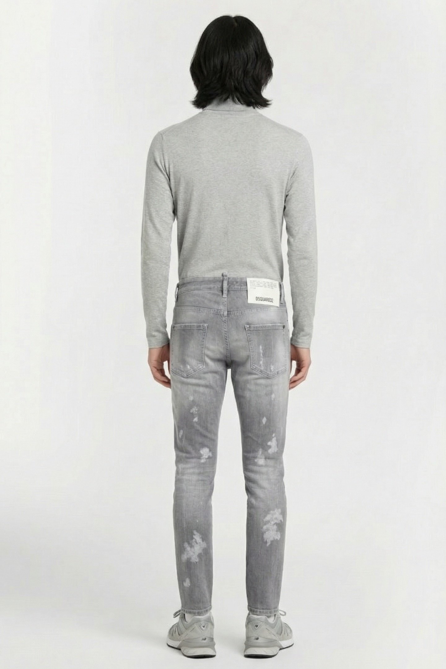JEANS 5 POCKETS GREY 2