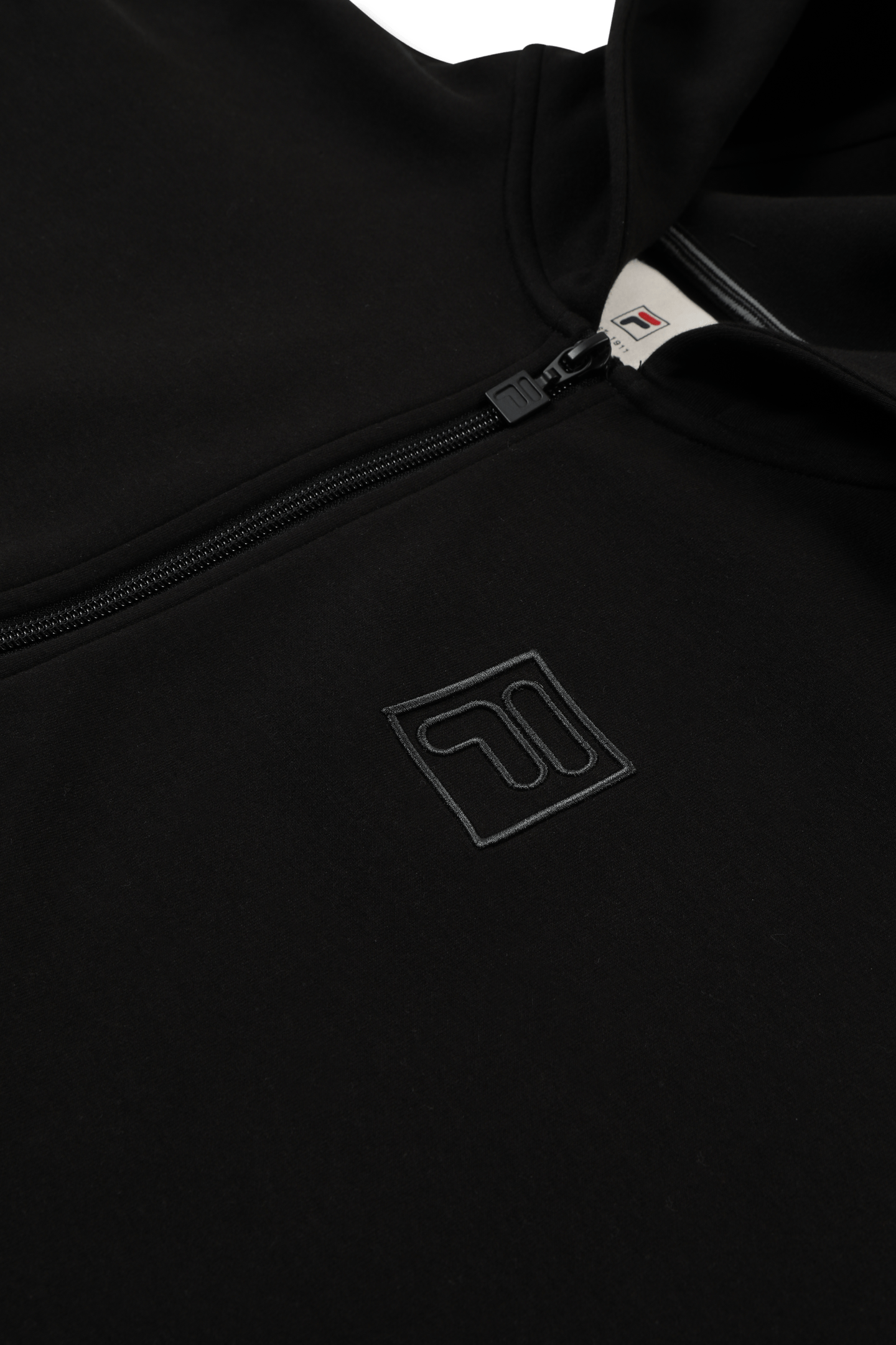 PAGANO OVERSIZED ZIP HOODIE BLACK 7