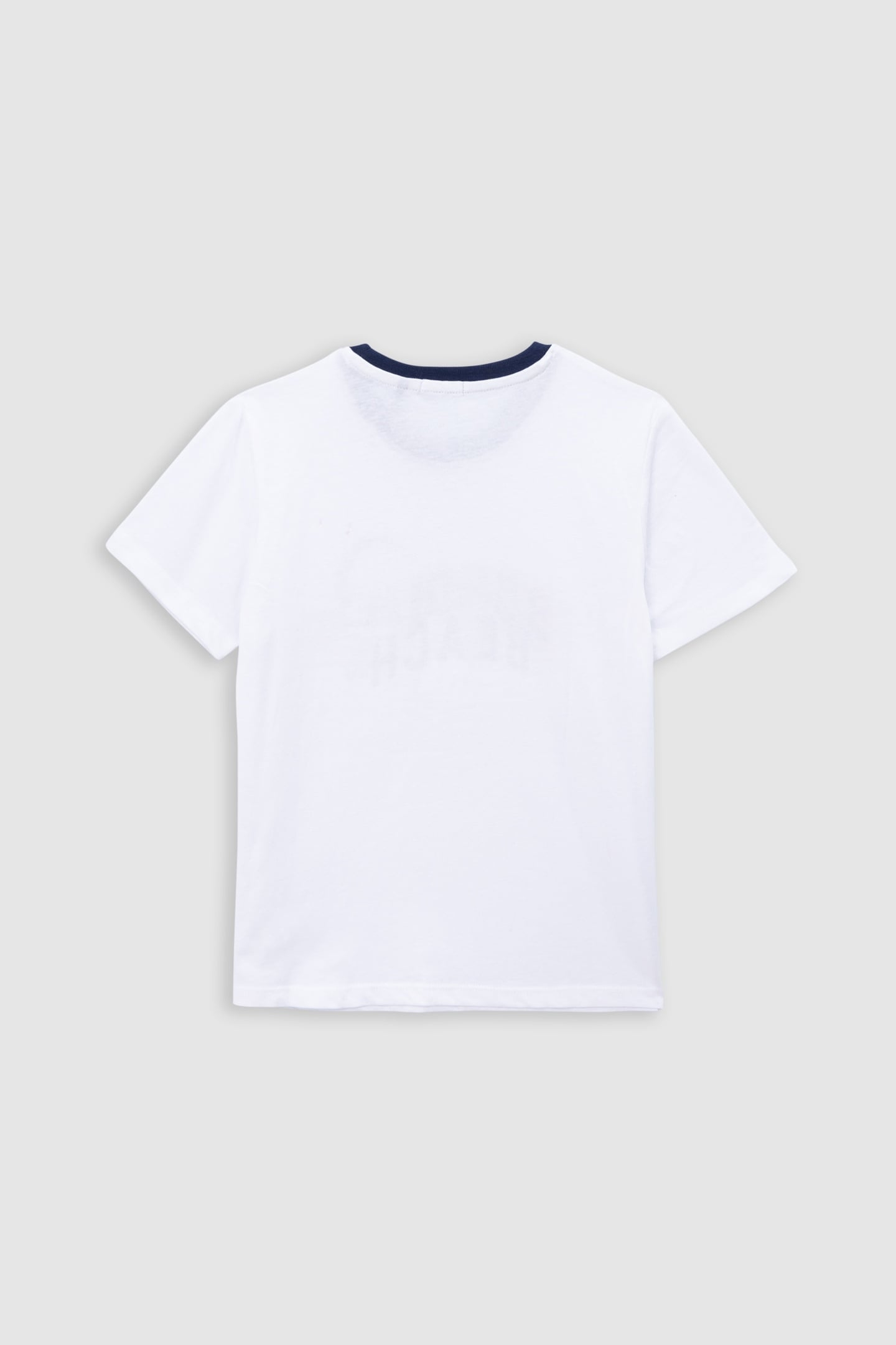 WHITE ORGANIC COTTON T-SHIRT WITH KITE STRIPES 3