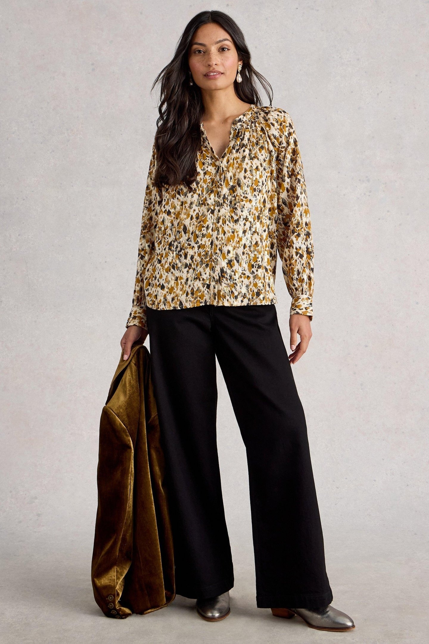 ARI METALLIC TOP CHARTREUSE MULTI 2