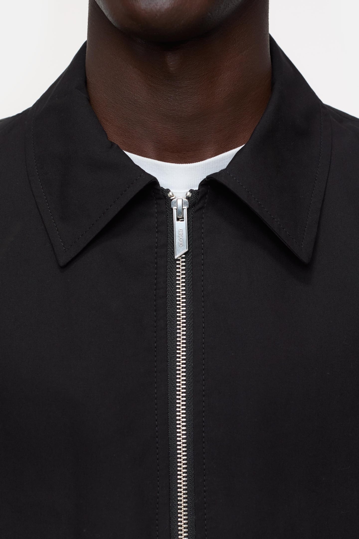 SHORT BLOUSON BLACK 5