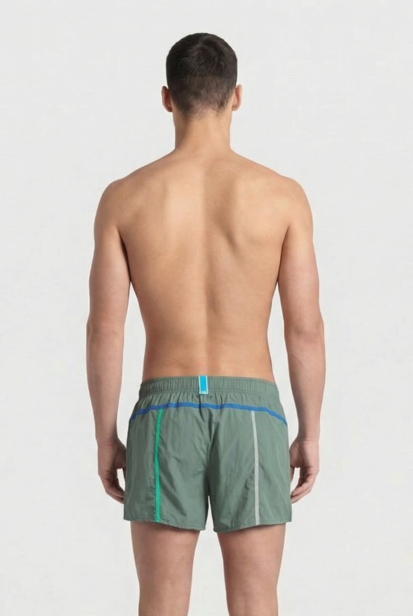 MEN'S ARENA PRO_FILE BEACH X-SHORT SAGE-ROYAL-JADE-GREEN QUA 2