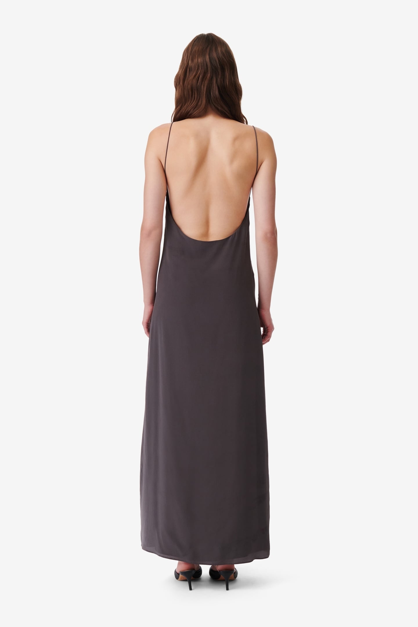 GISELA DRESS DARK GREY 2