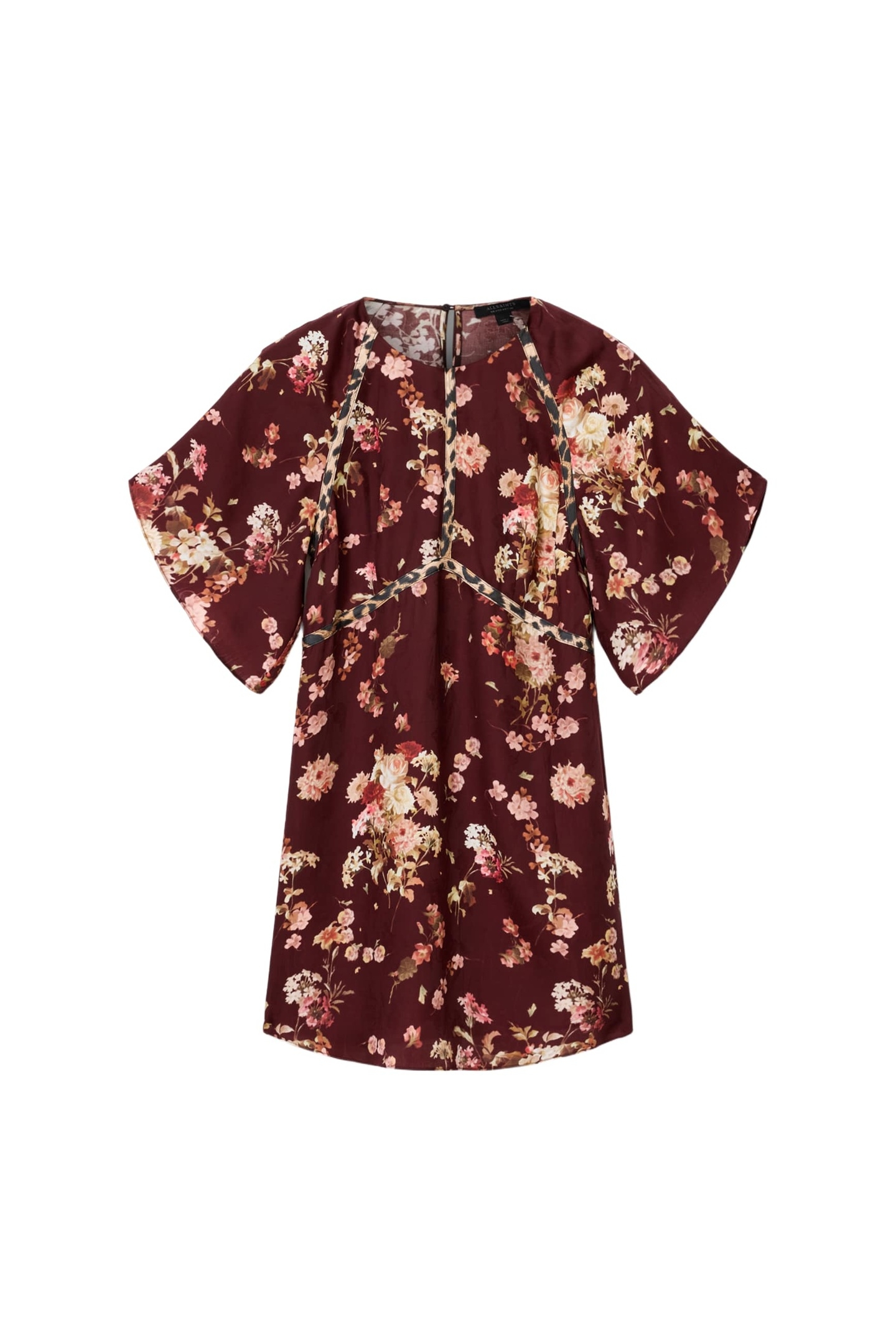 XENA DRESS ARMADA WINE RED 5