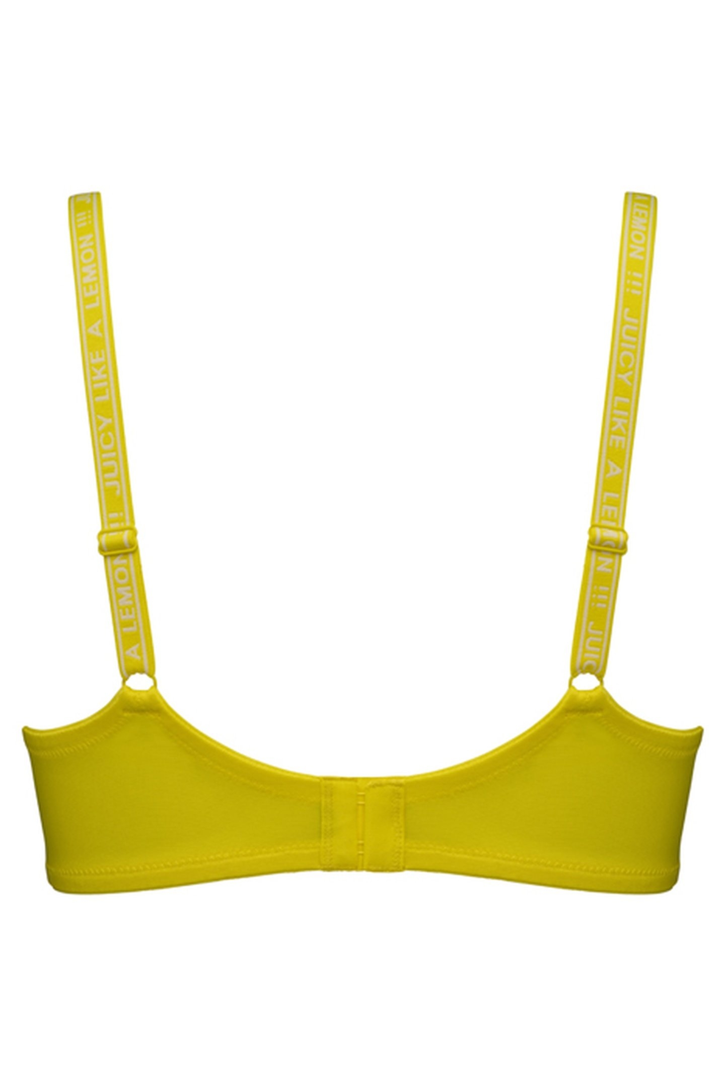 SPACE ODYSSEY CITRUS YELLOW LACE BALCONY BRA 3