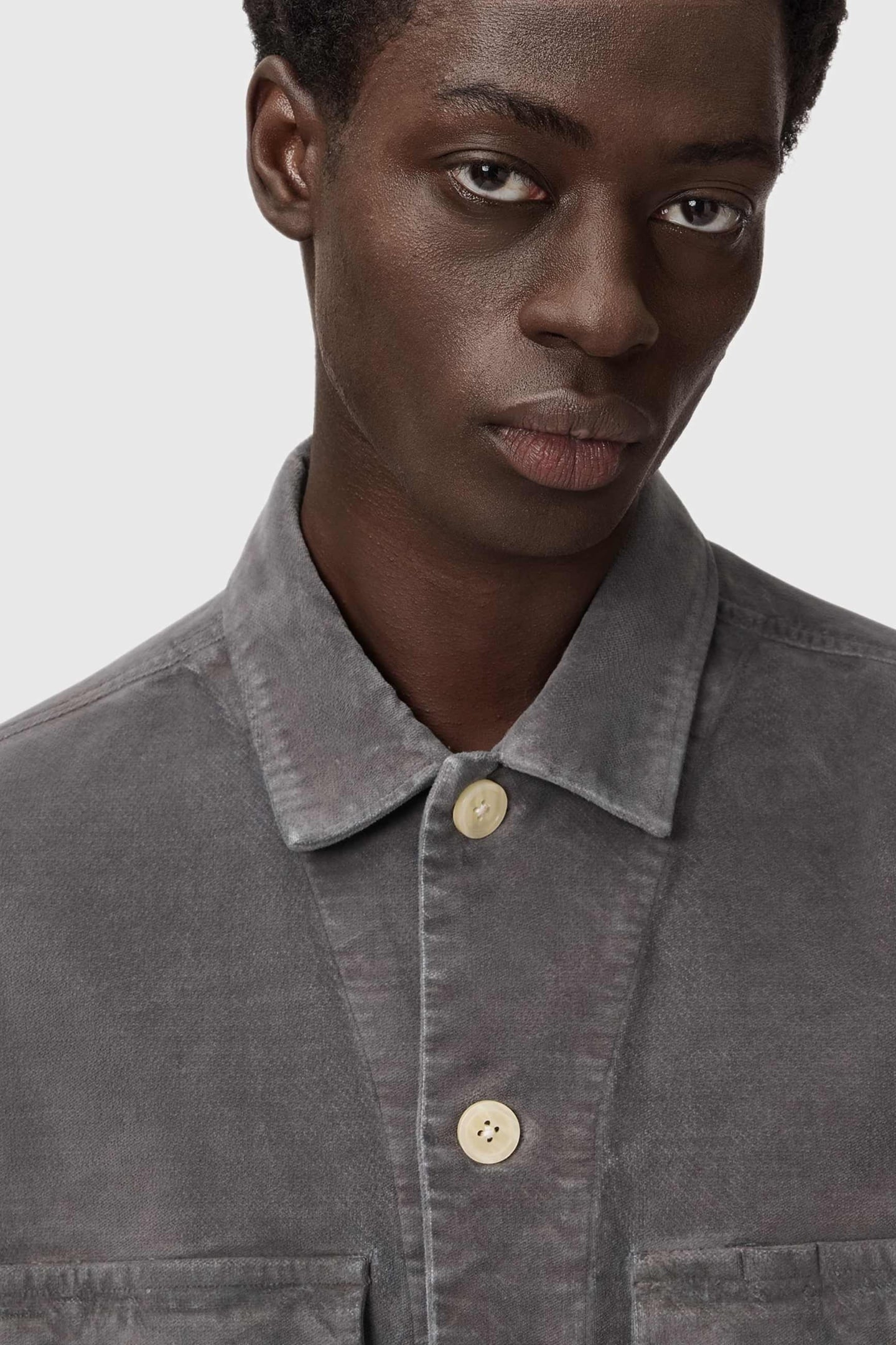 HARRIER LS SHIRT RAIN GREY 6