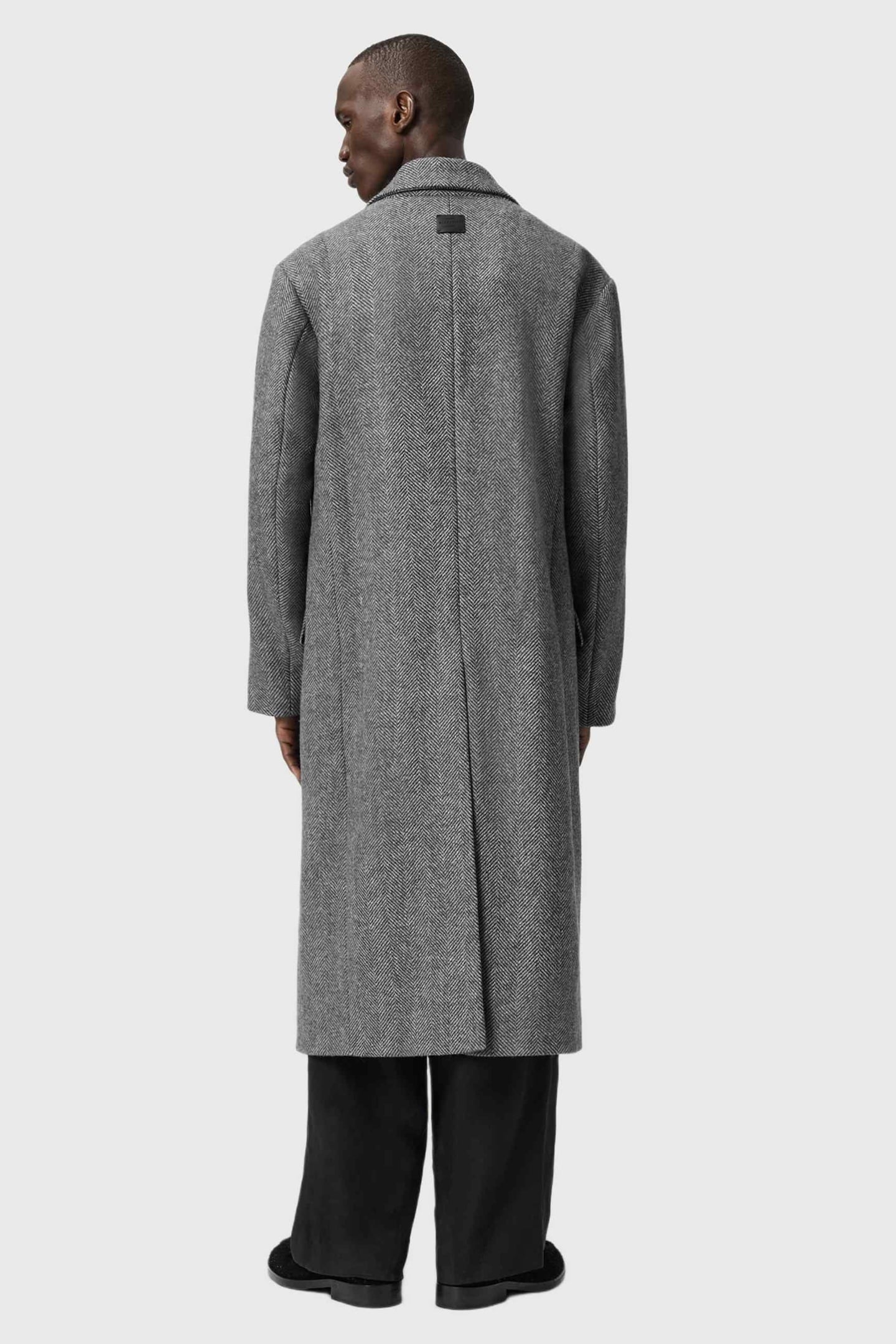 EZRA COAT BLACK/WHITE 4