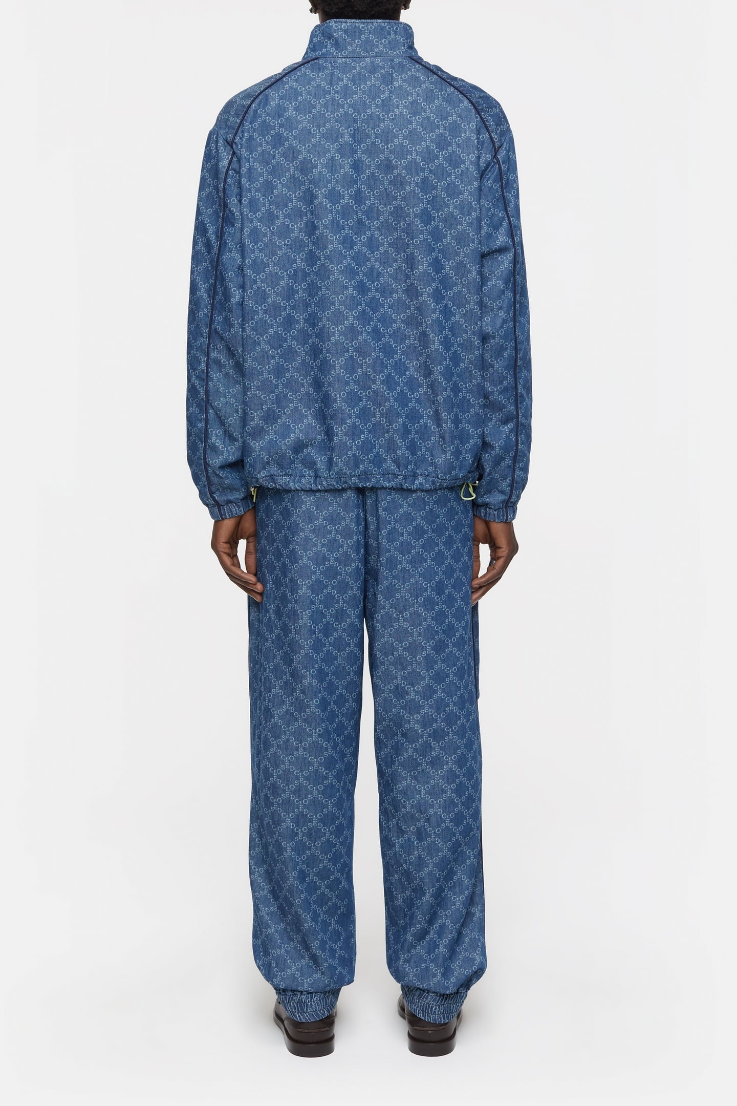 TRACK SUIT JACKET JACKETS & COATS MID BLUE 4