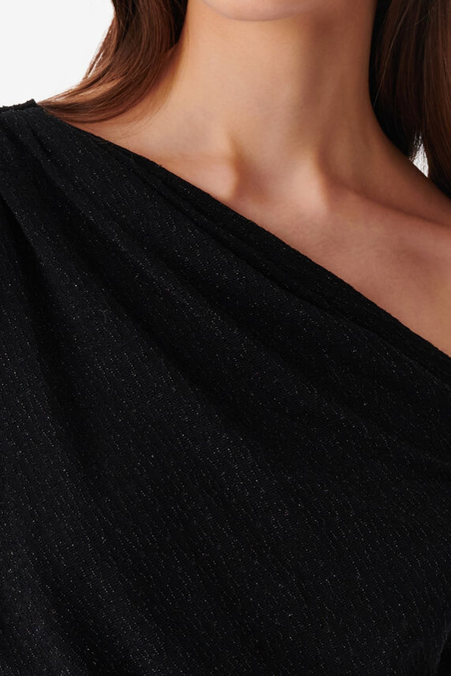 MERIMI DRESS BLACK/BLACK LUREX 6