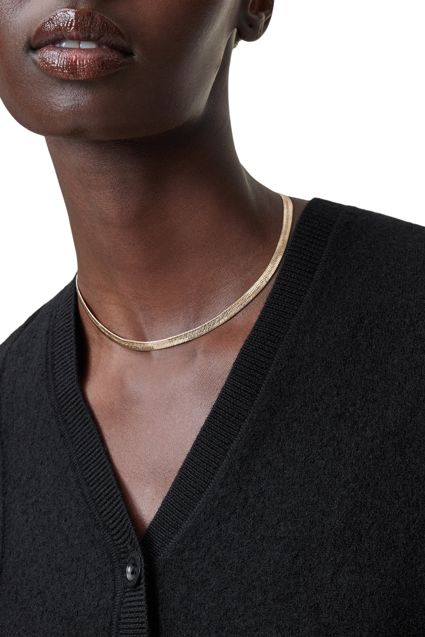 EDEN NECKLACE WARM BRASS 5