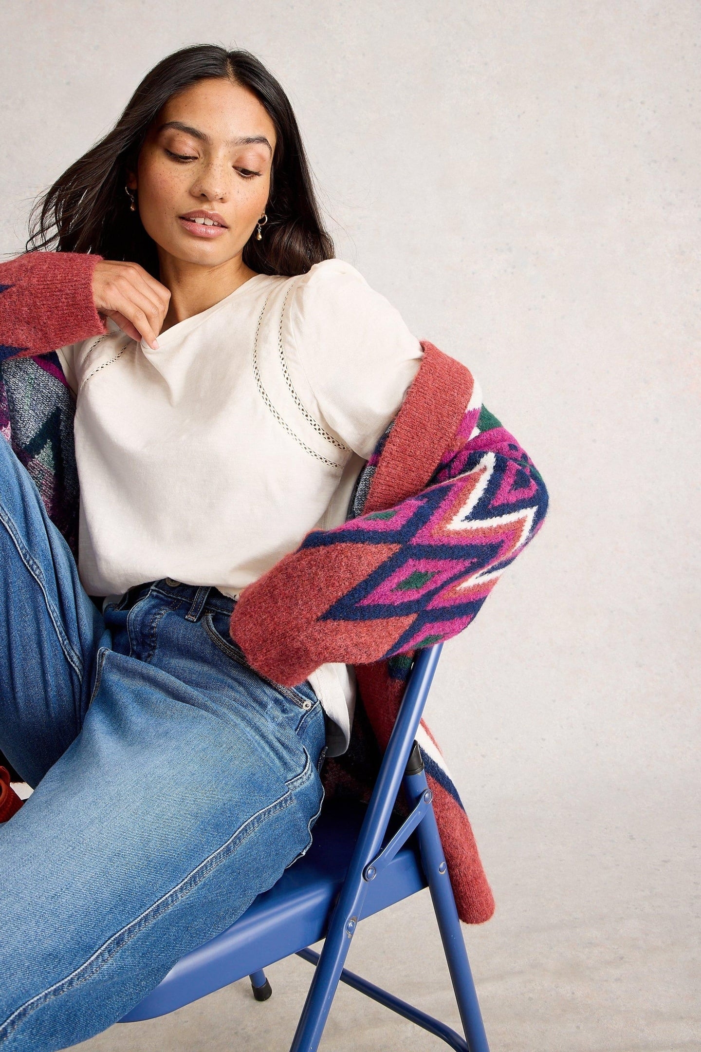 LUCY LADDER TOP PALE IVORY 5