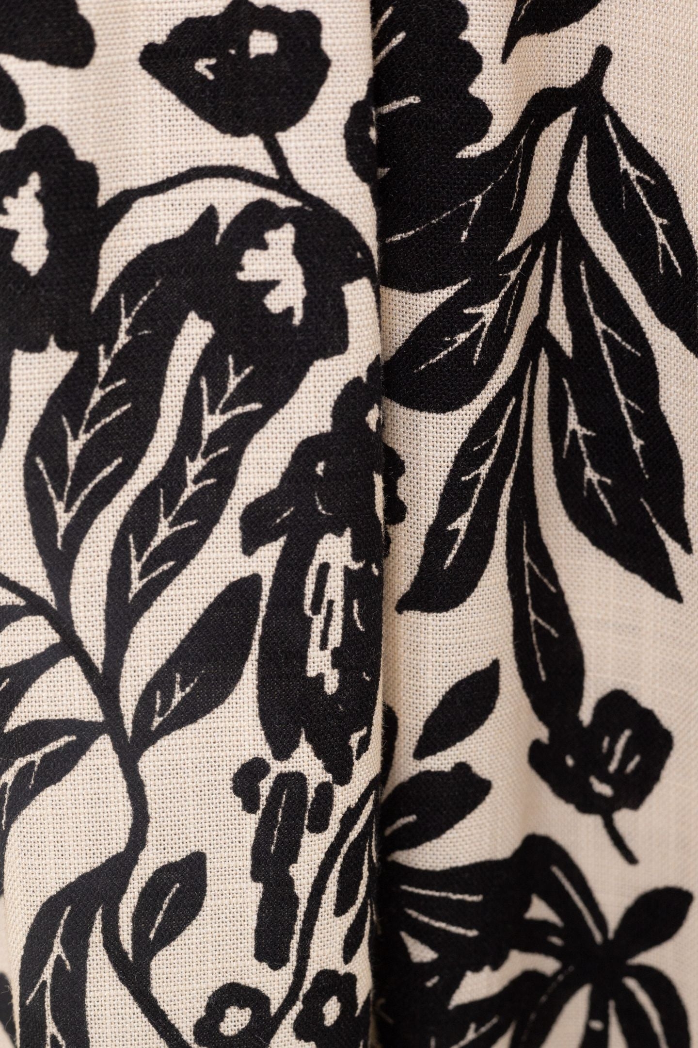 ECRU TOP WITH PLANT BANDANA PRINT ECRU 7