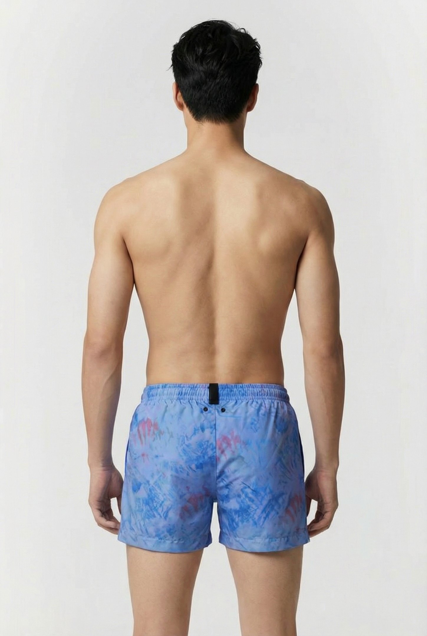 MEN'S ARENA CHINE' PRINT X-SHORT BLUE CHINA 2