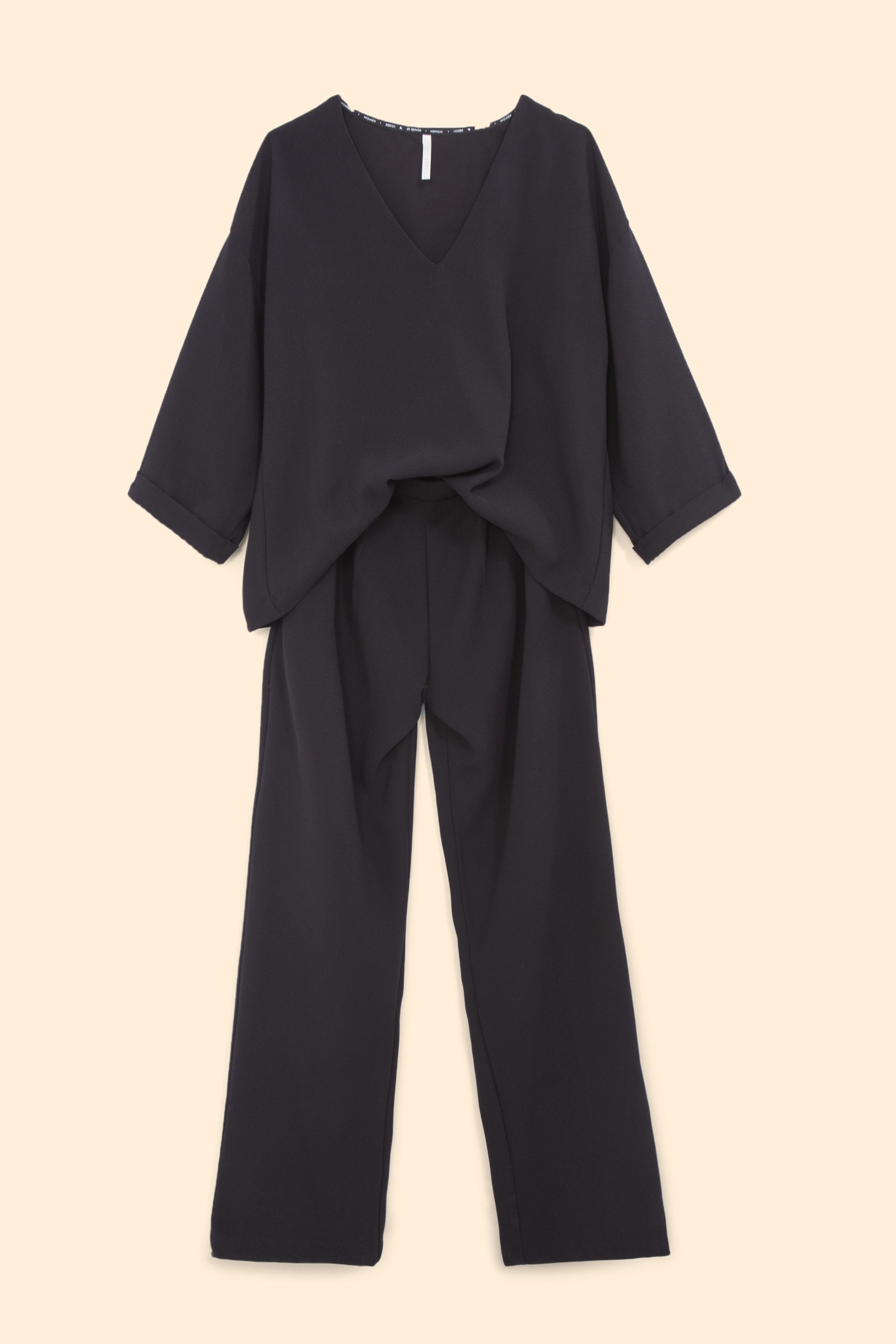 BLACK 2-IN-1 JUMPSUIT BLACK 5