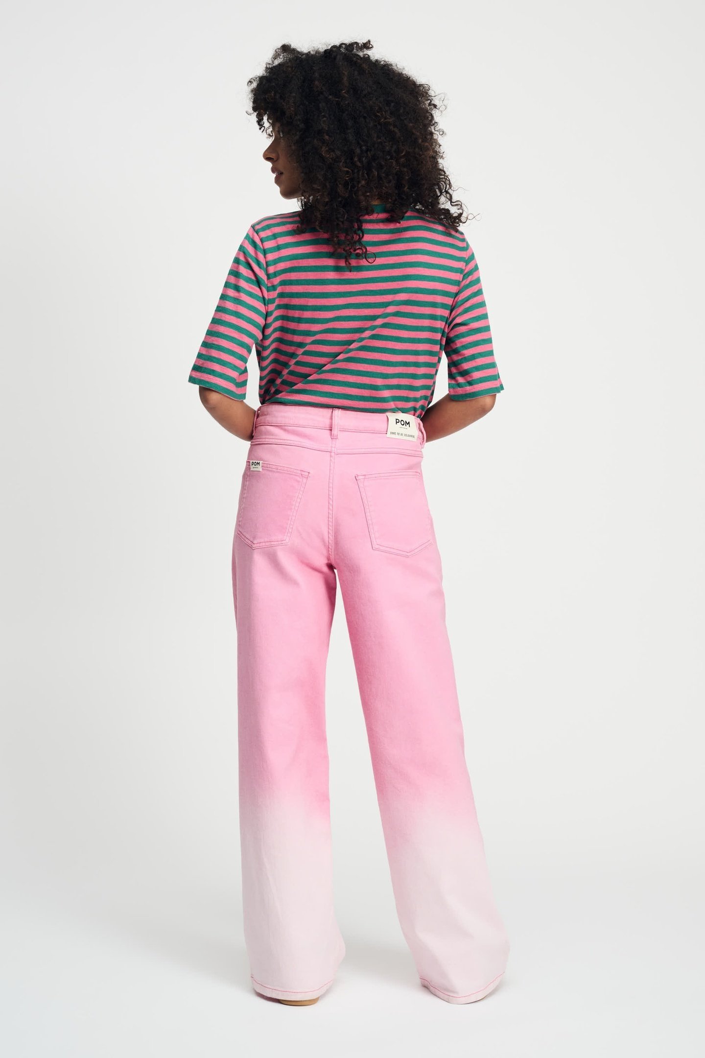 JEANS - GRADIENT RASPBERRY PINK 5