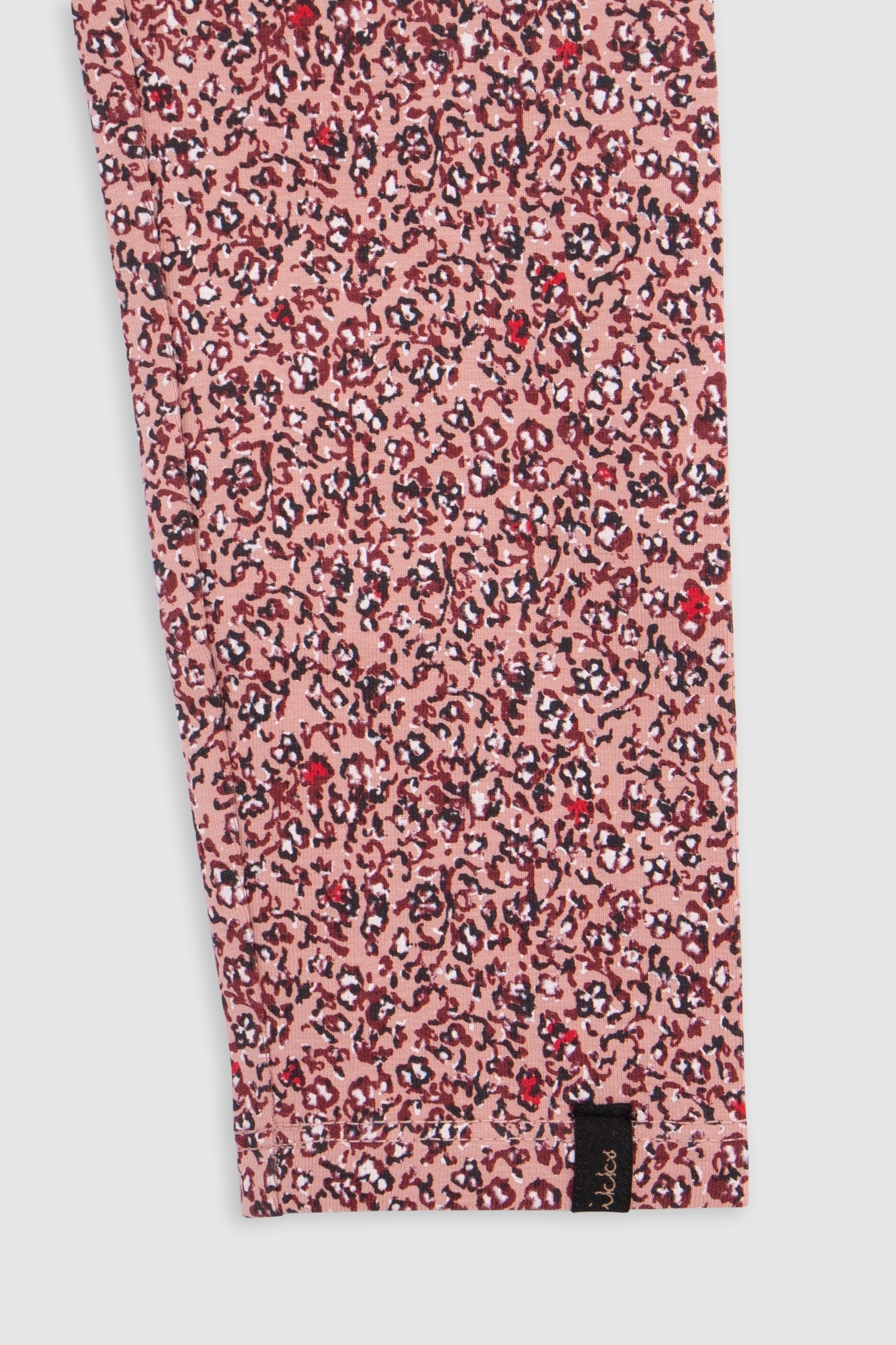 PINK FLORAL PRINT LEGGINGS FOR GIRLS 4
