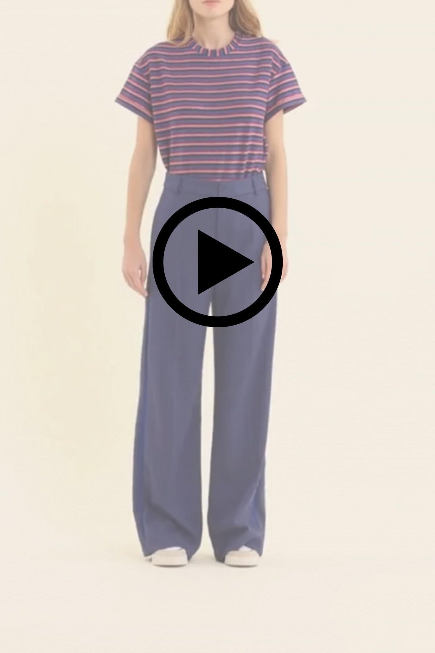 INDIGO HONEYCOMB KNIT JOGGING PANTS INDIGO 7